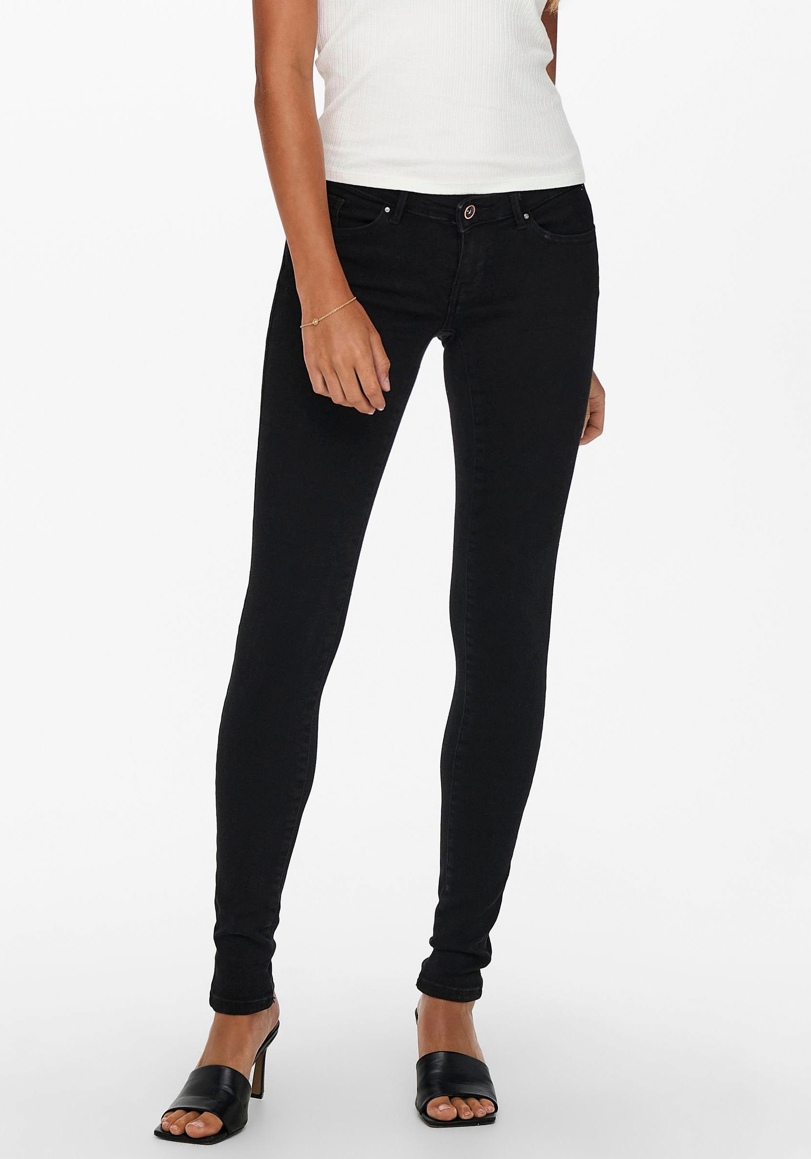 ONLY Skinny-fit-Jeans »ONLCORAL SL SK POWER DNM« online bei Jelmoli-Versand Schweiz kaufen