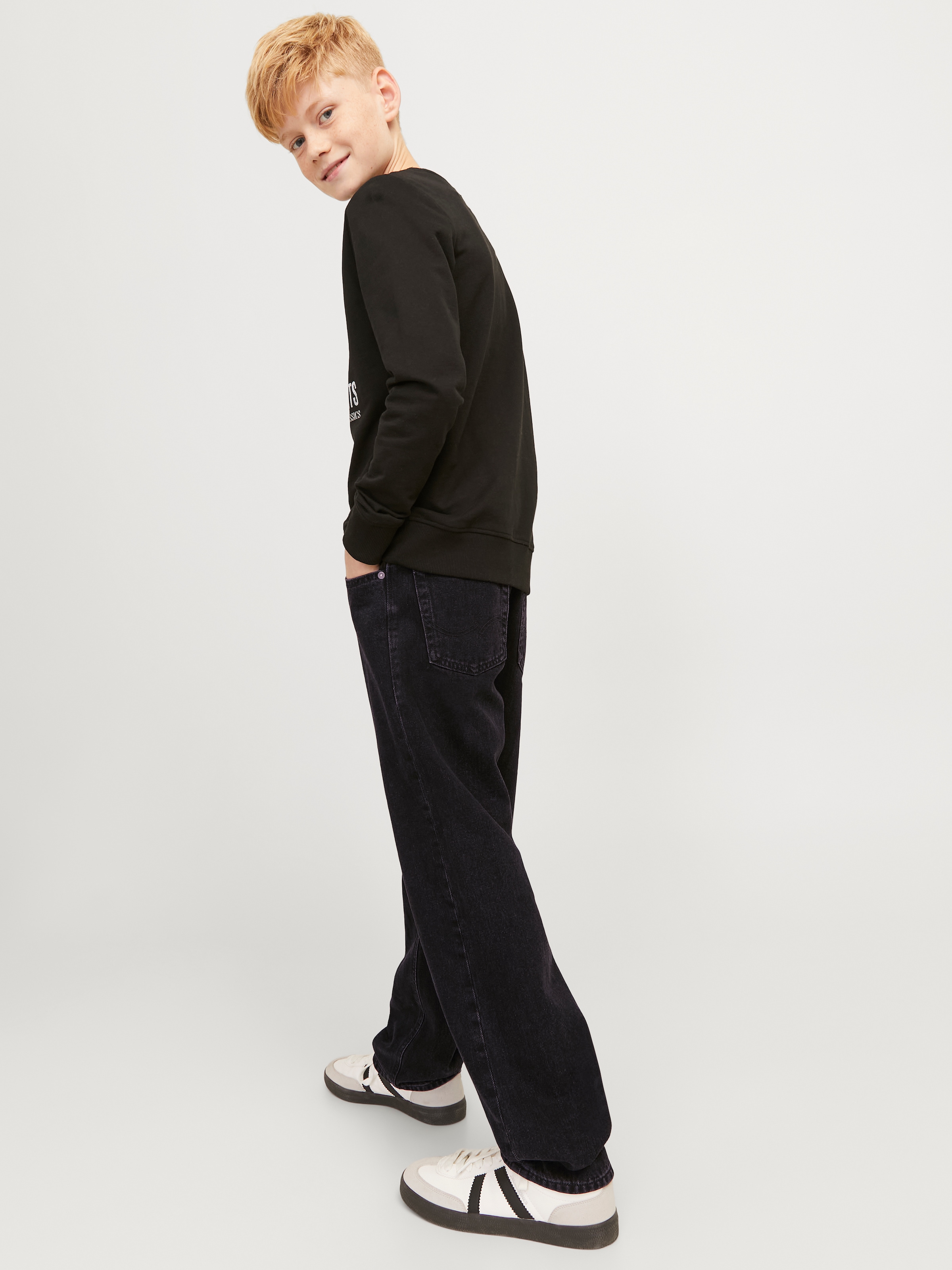 Jack & Jones Junior Loose-fit-Jeans »JJICHRIS JJORIGINAL SQ 041 JNR«