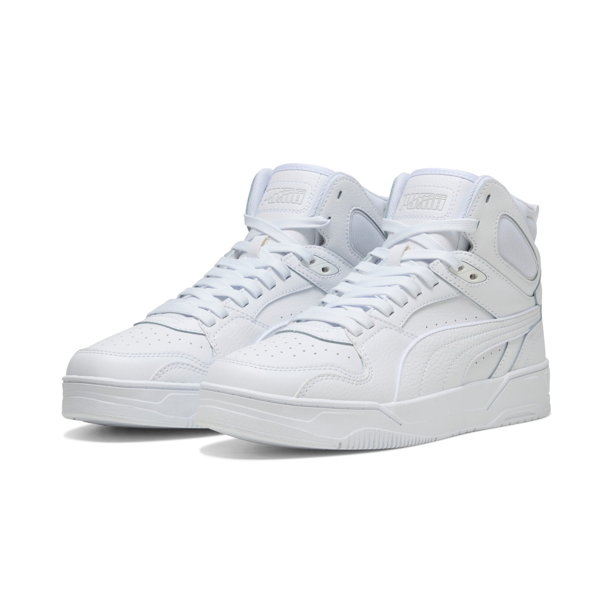 PUMA Sneaker "RBD BREAK MID" knöchelhoch, mit Gummilaufsohle, Obermaterial aus Leder