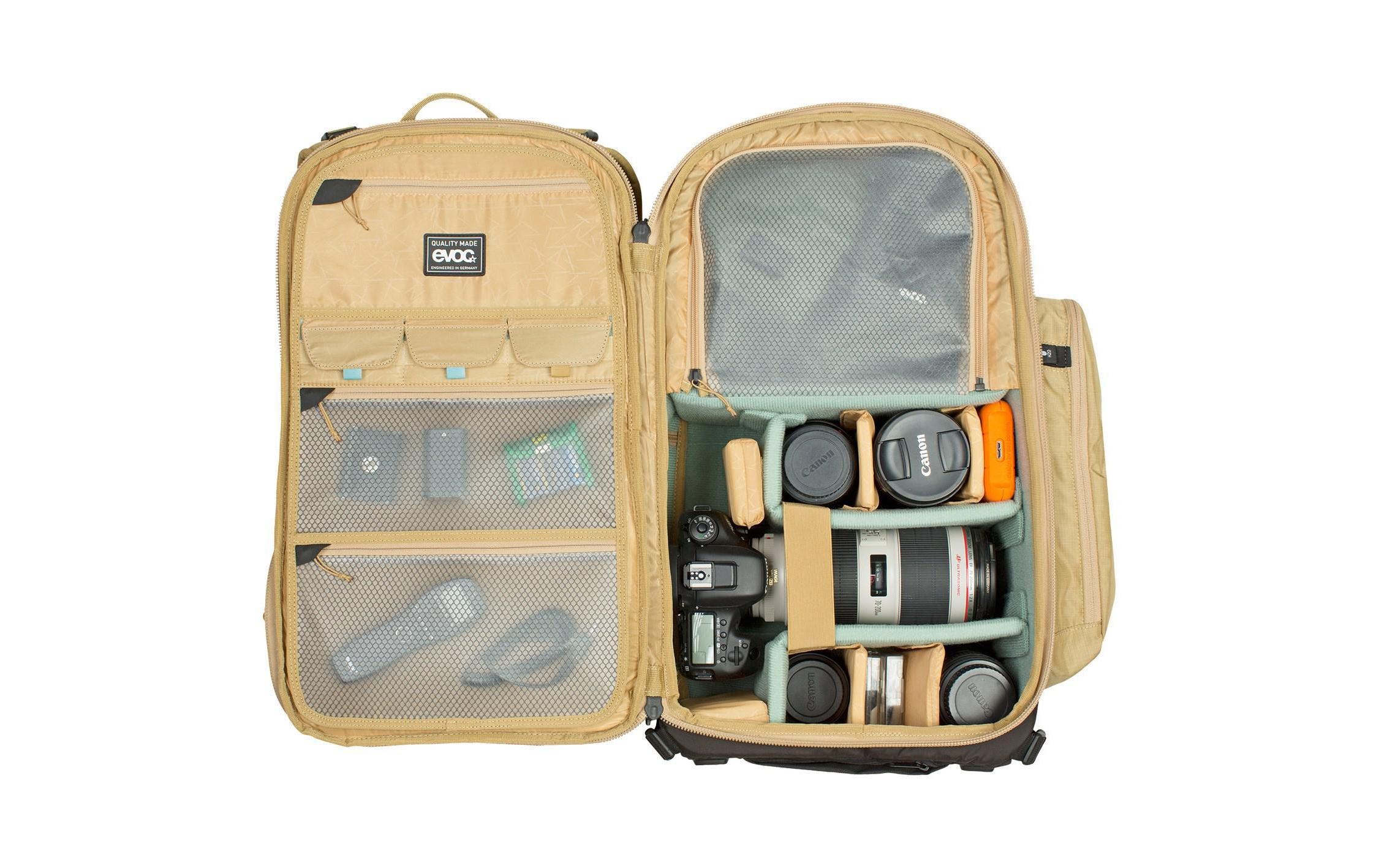 EVOC Fotorucksack »CP 26L Goldfarben«