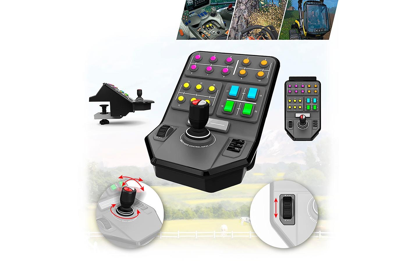 Logitech Simulations-Controller »Heavy Equipment Bundle«
