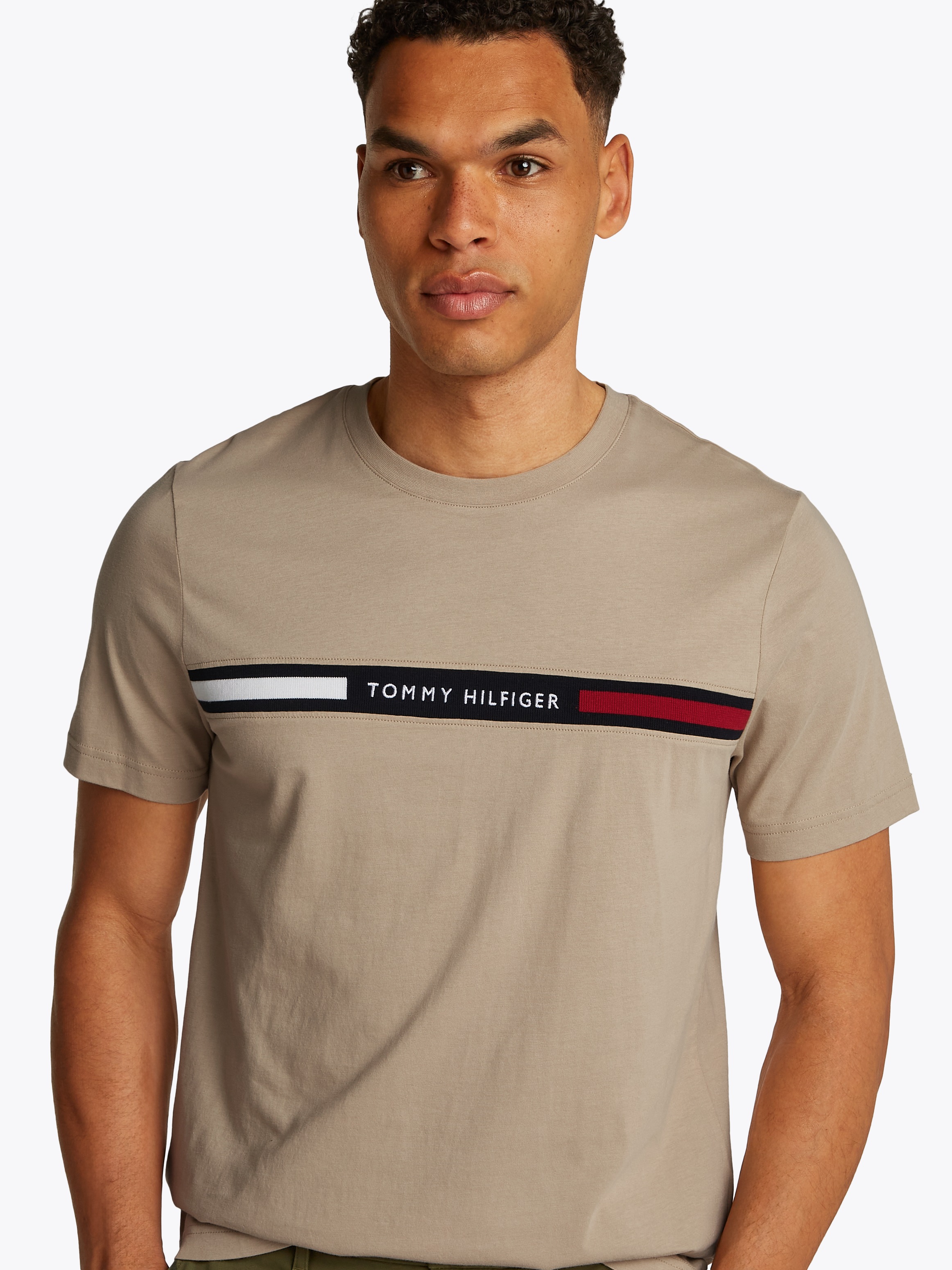 Tommy Hilfiger T-Shirt »HILFIGER CHEST INSERT TEE«