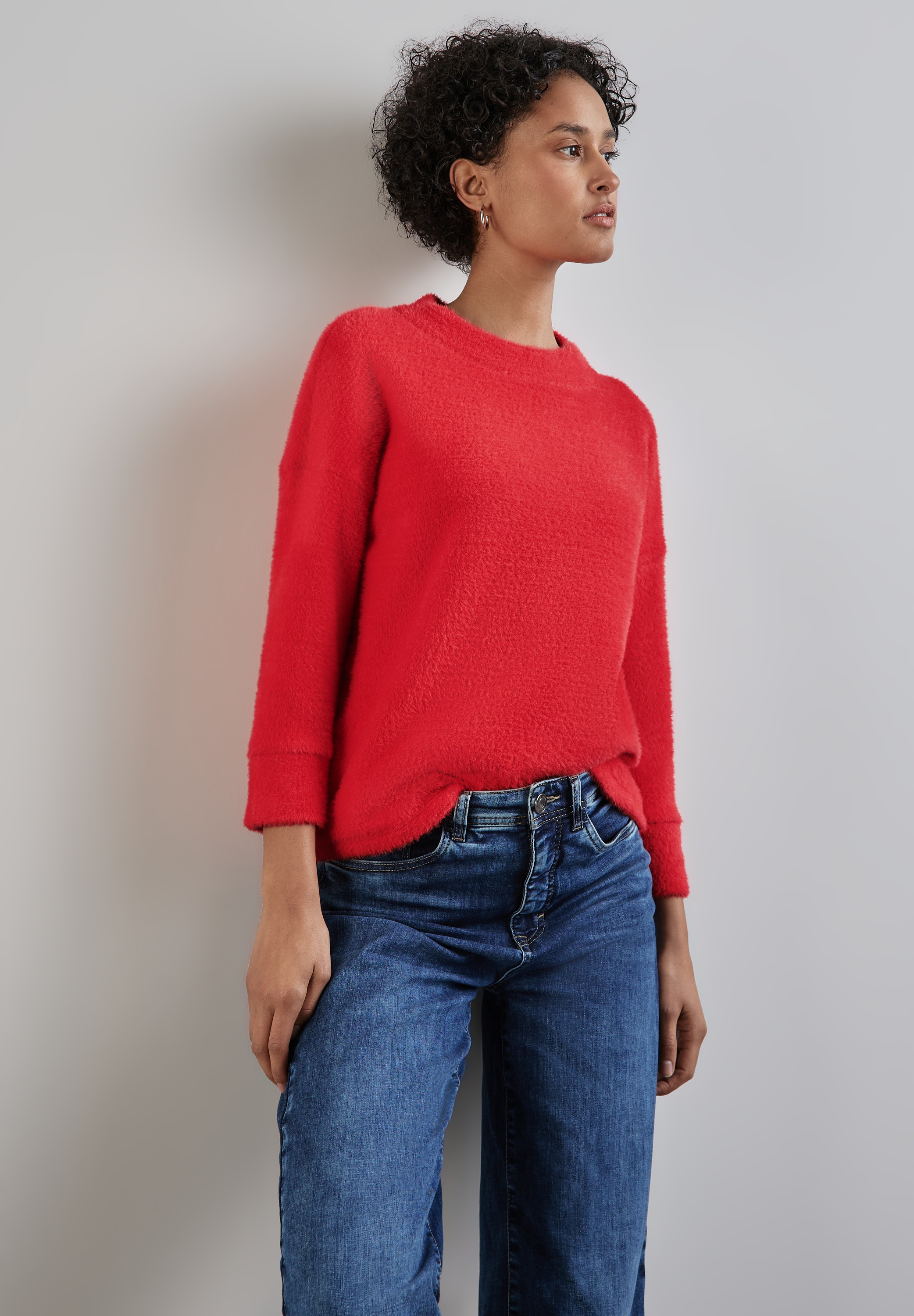 STREET ONE 3/4-Arm-Shirt, mit Rollkragen