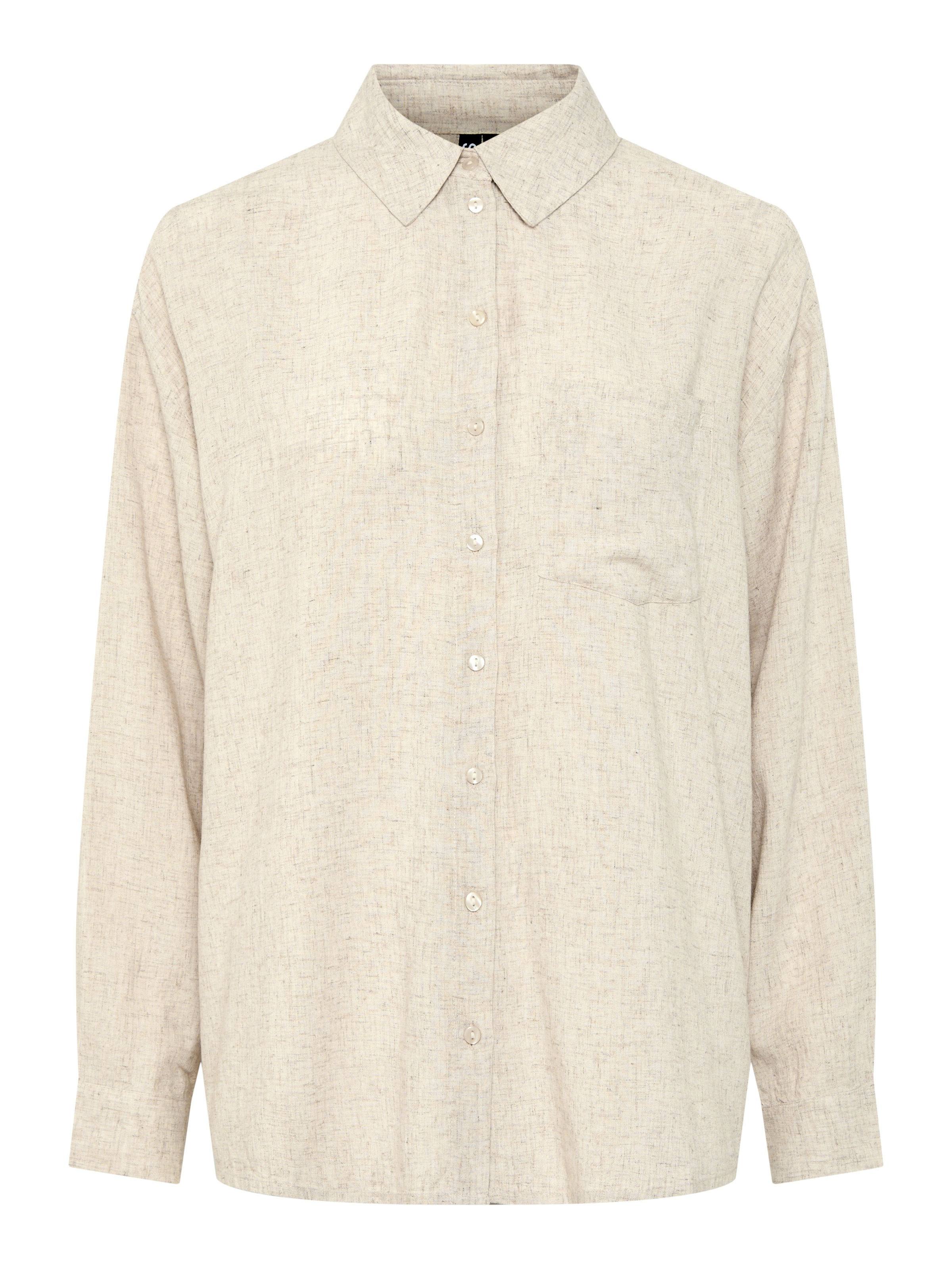 pieces Hemdbluse »PCPIA LS LOOSE SHIRT WVN NOOS«