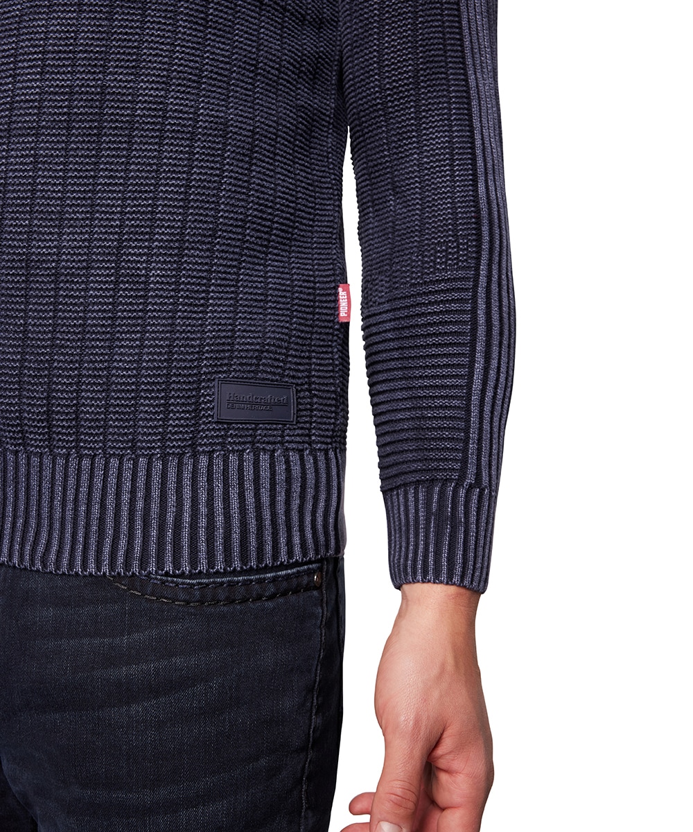 Pioneer Authentic Jeans Strickpullover, mit Strickmuster