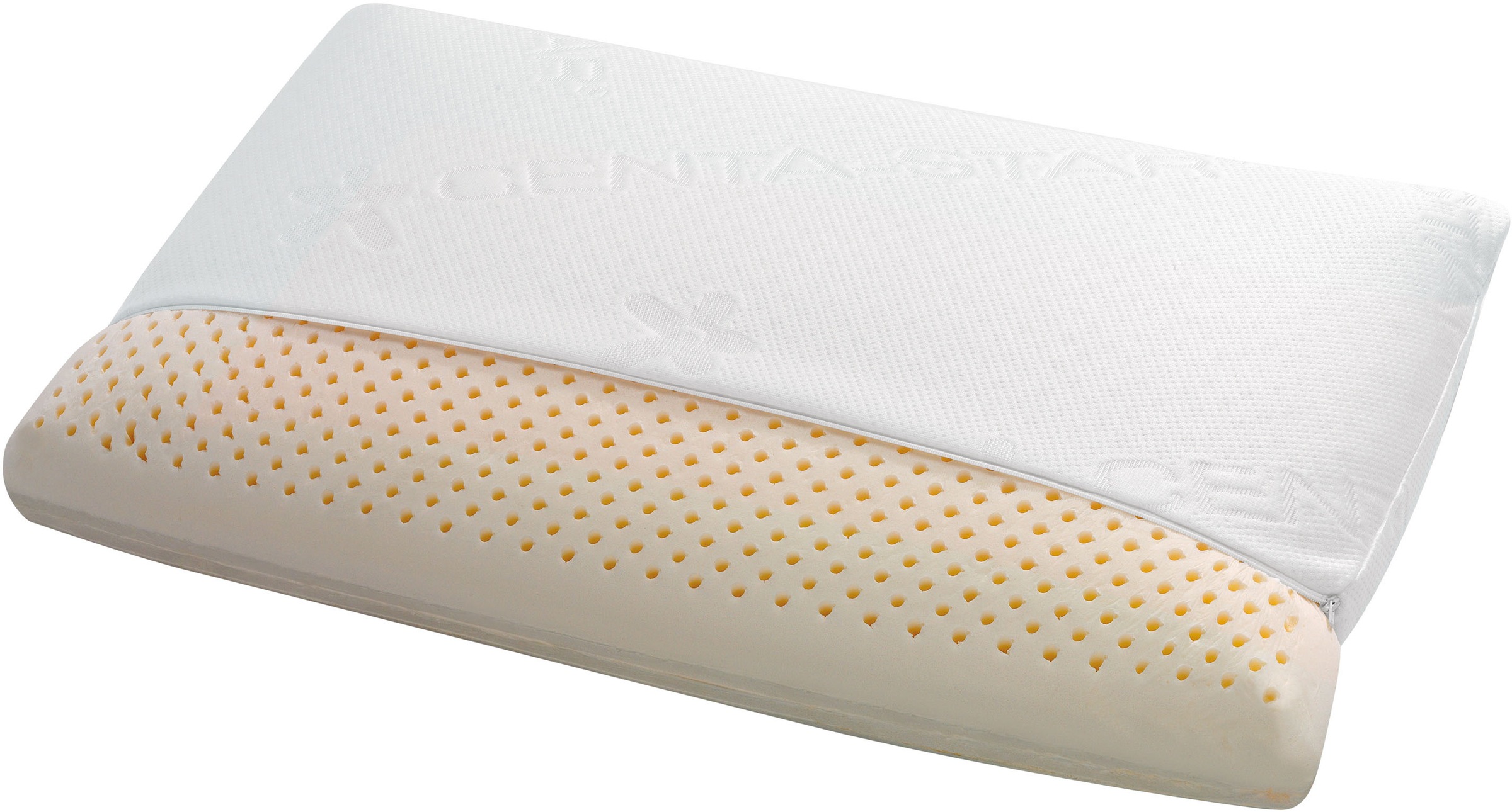 Centa-Star Nackenstützkissen "Nackenstützkissen Comfort Supersoft" Bezug: Baumwolle 1 Stk. tlg. Nackenstützkissen, ideal für Rücken- und Seitenschläfer, 40x80 cm