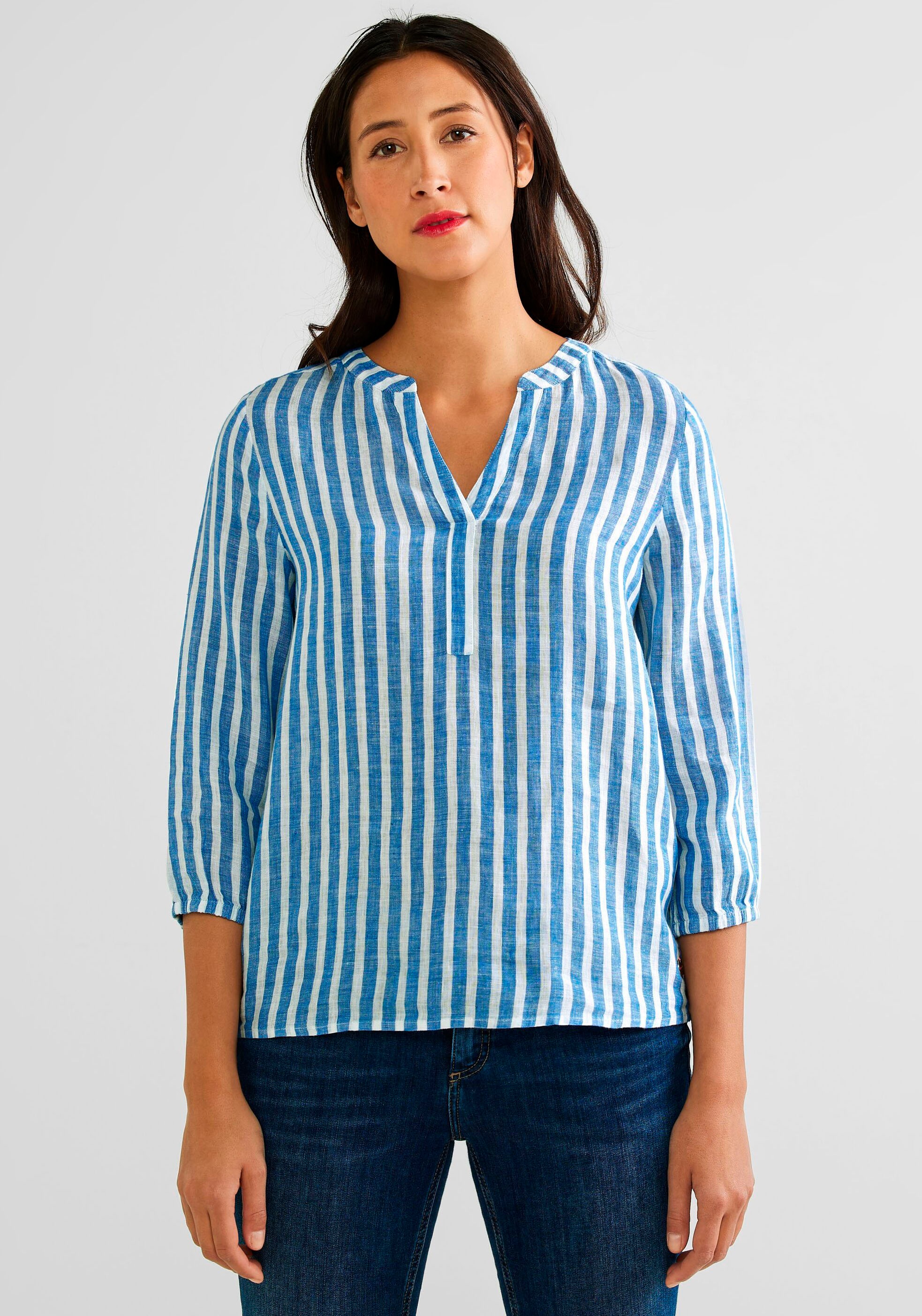 STREET ONE Shirtbluse, mit Streifenmuster kaufen