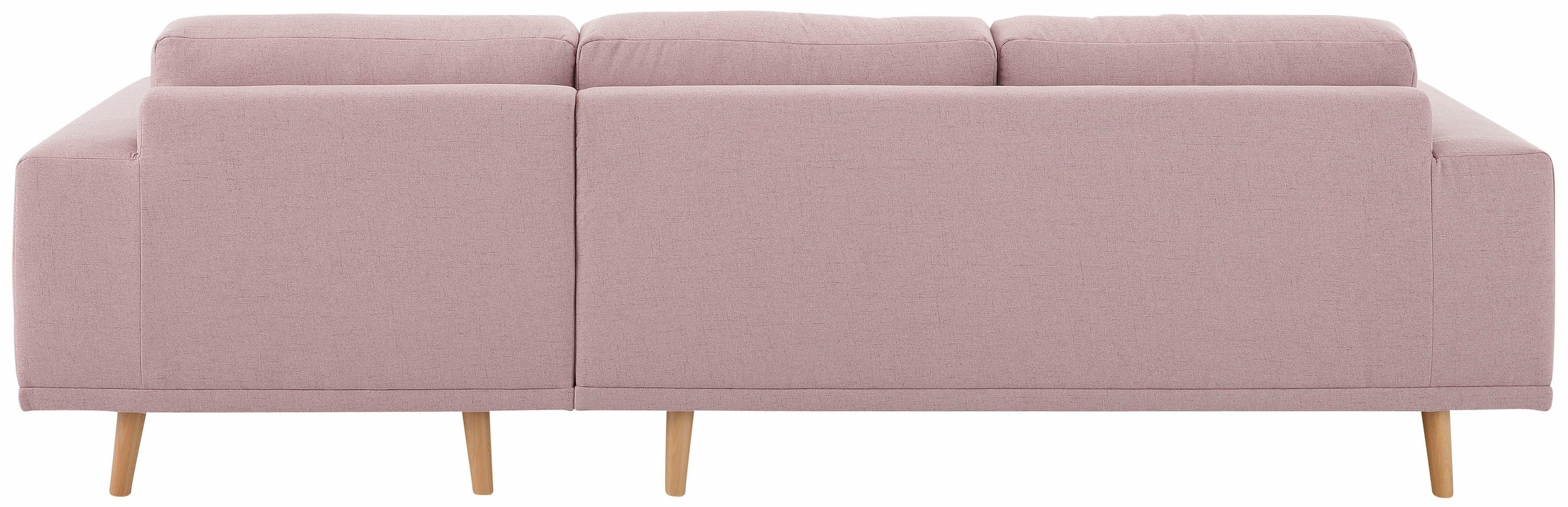 Home affaire Ecksofa »Lasse L-Form«, im scandinavischen Stil mit Holzfüssen