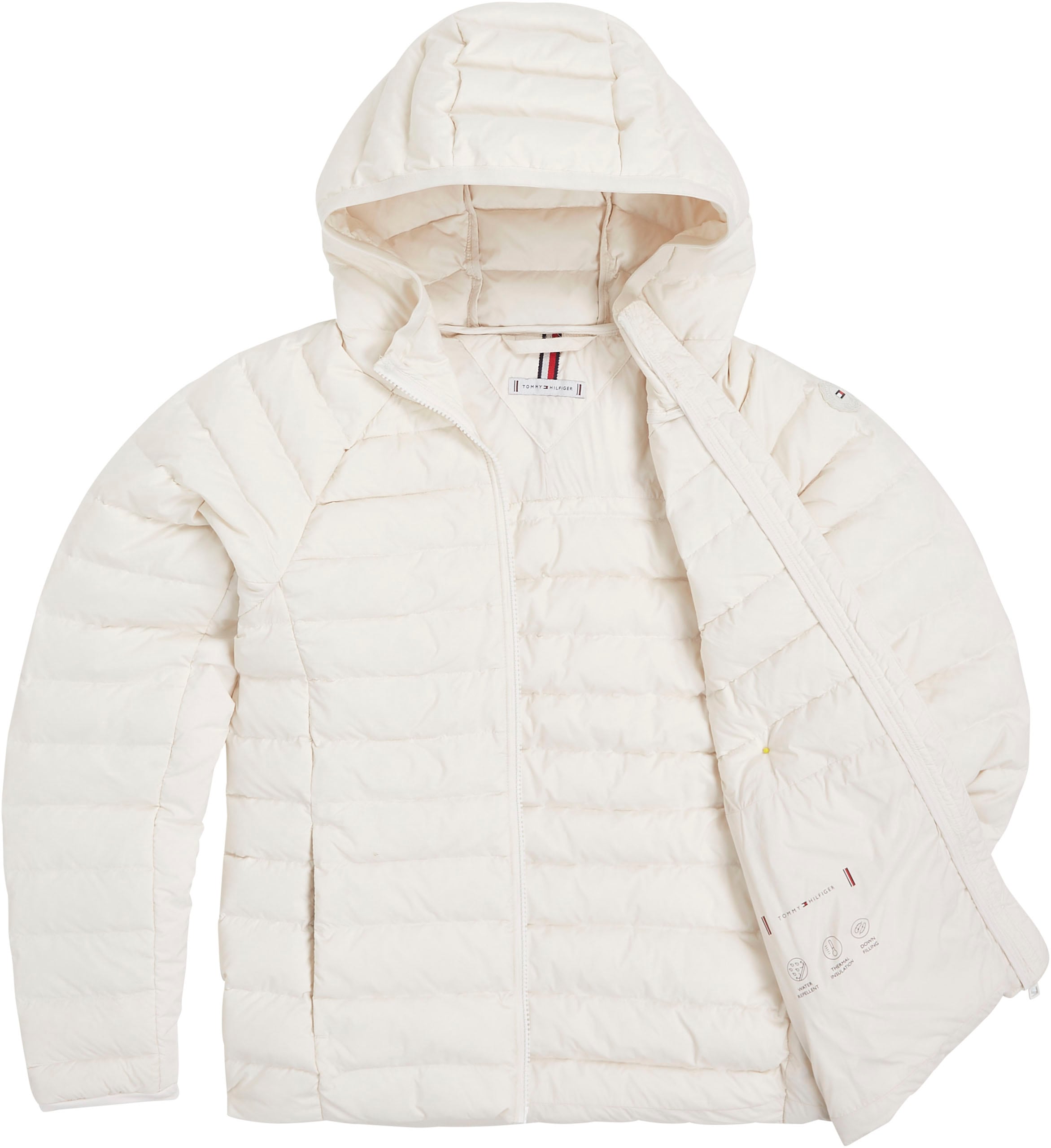 Tommy Hilfiger Steppjacke »SPORTY LW DOWN JACKET«, mit Kapuze, mit leichter Wattierung