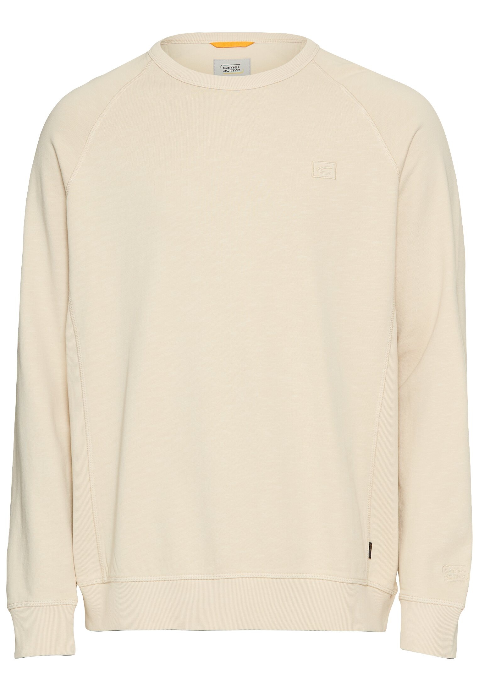 camel active Sweatshirt mit Logo Stickerei