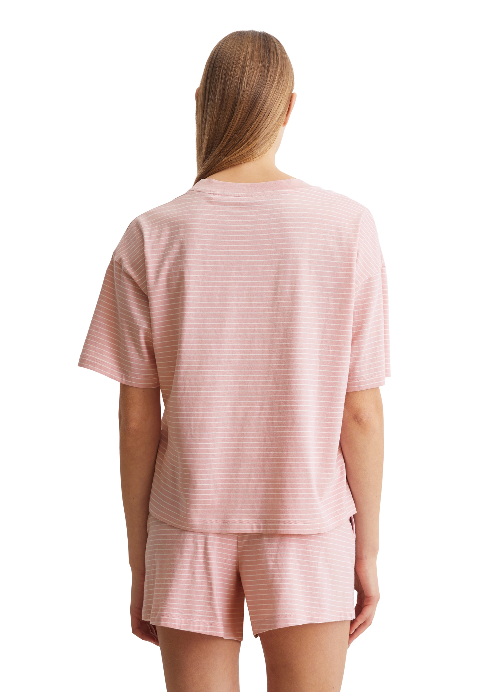 Marc O'Polo Shorty »Mix & Match Cotton«, (2 tlg.), mit fein gestreiftem Design