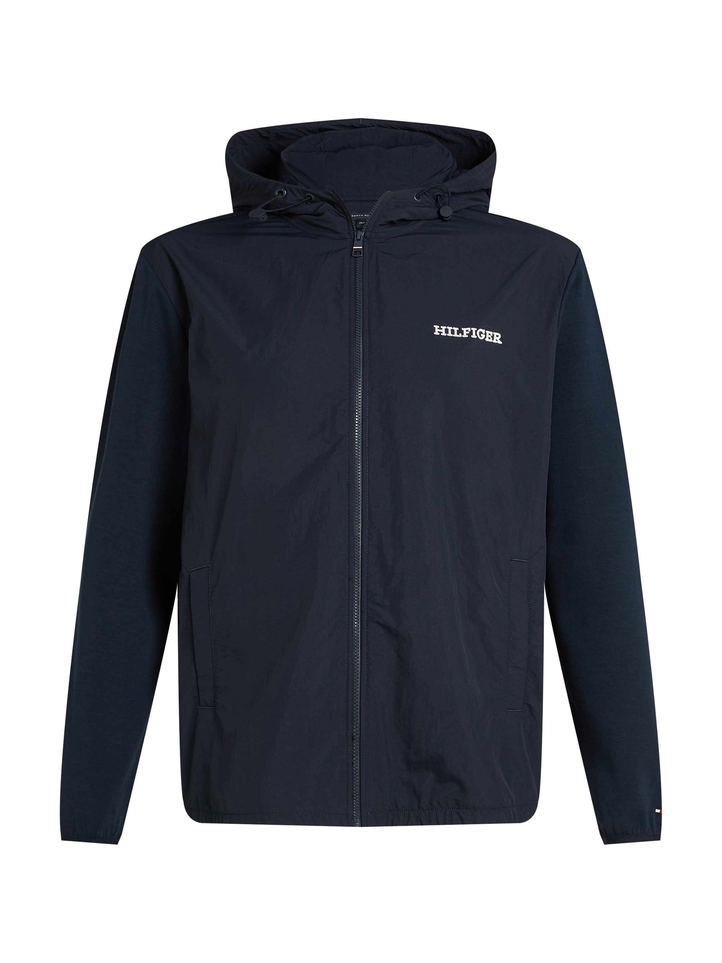Tommy Hilfiger Big & Tall Outdoorjacke »BT-MONOTYPE MX MDIA HDD ZP THR-B«, mit Kapuze, Grosse Grössen