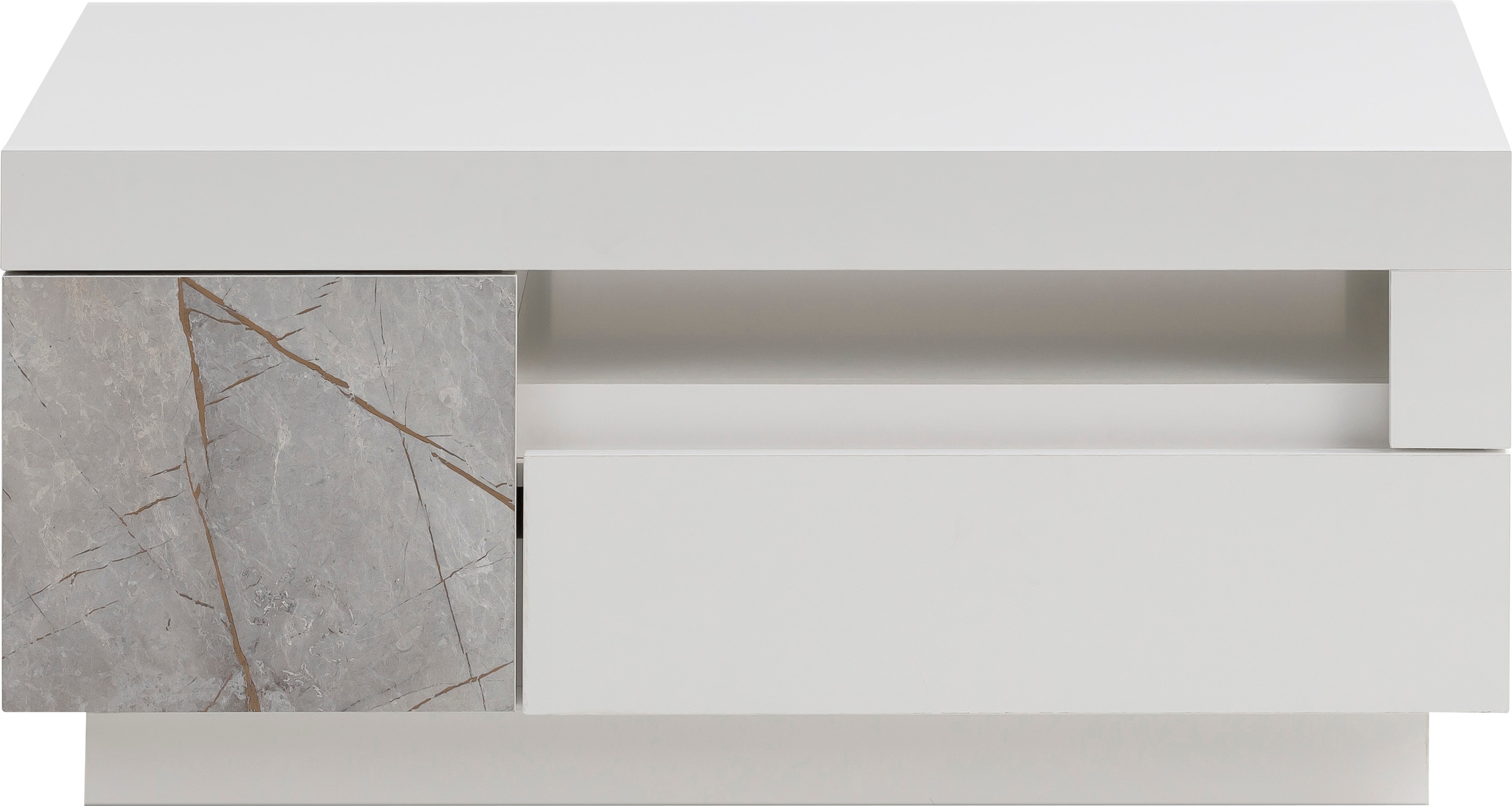 Home affaire Couchtisch »Stone Marble«, Marmor-Optik Dekor, zwei  verschiedene Farbvarianten, Breite 100 cm online bestellen | Jelmoli-Versand