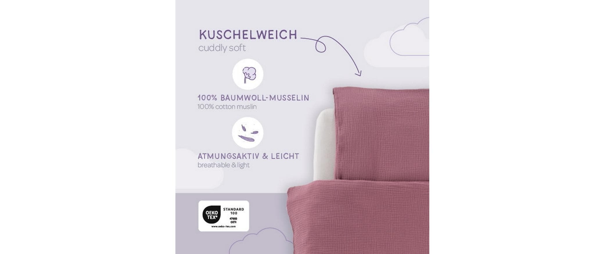 Träumeland Kinderbettwäsche »100/135 + 40/60 cm«