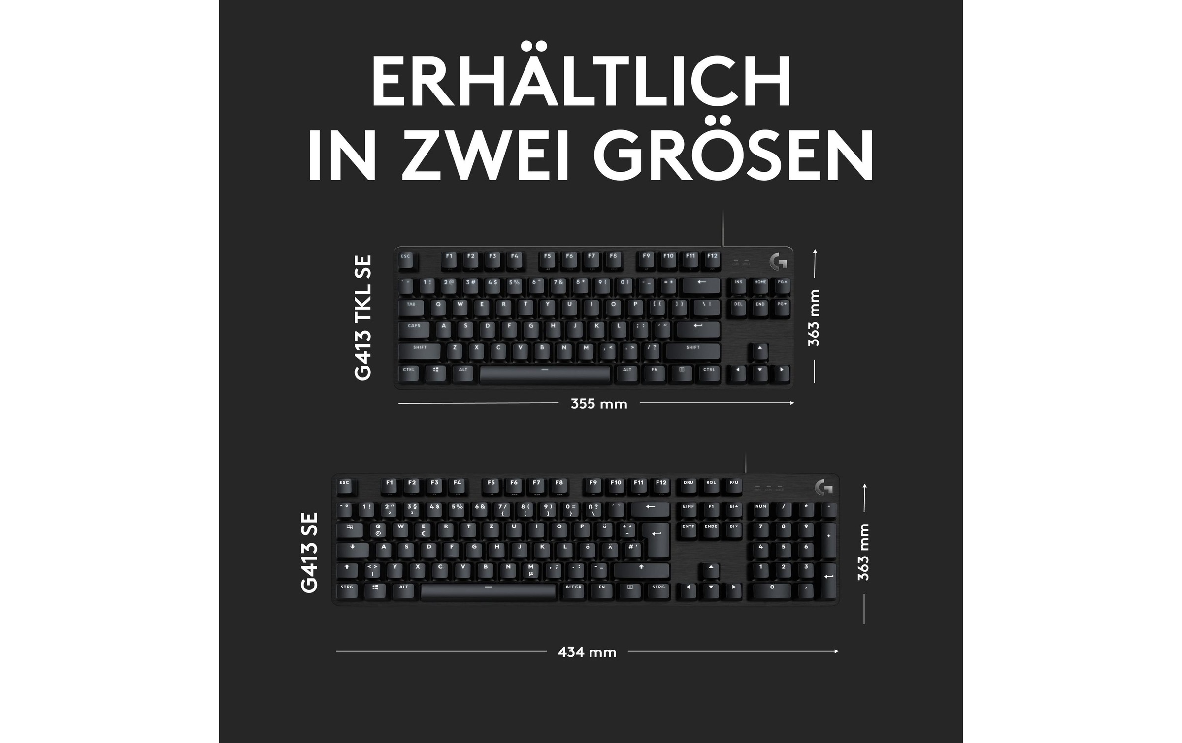 Logitech Gaming-Tastatur »Logitech G413 SE«