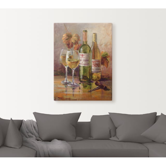 (1 Wandbild Grössen II«, verschied. online Leinwandbild, Poster in Wein St.), Getränke, kaufen Artland | Jelmoli-Versand als »Offener