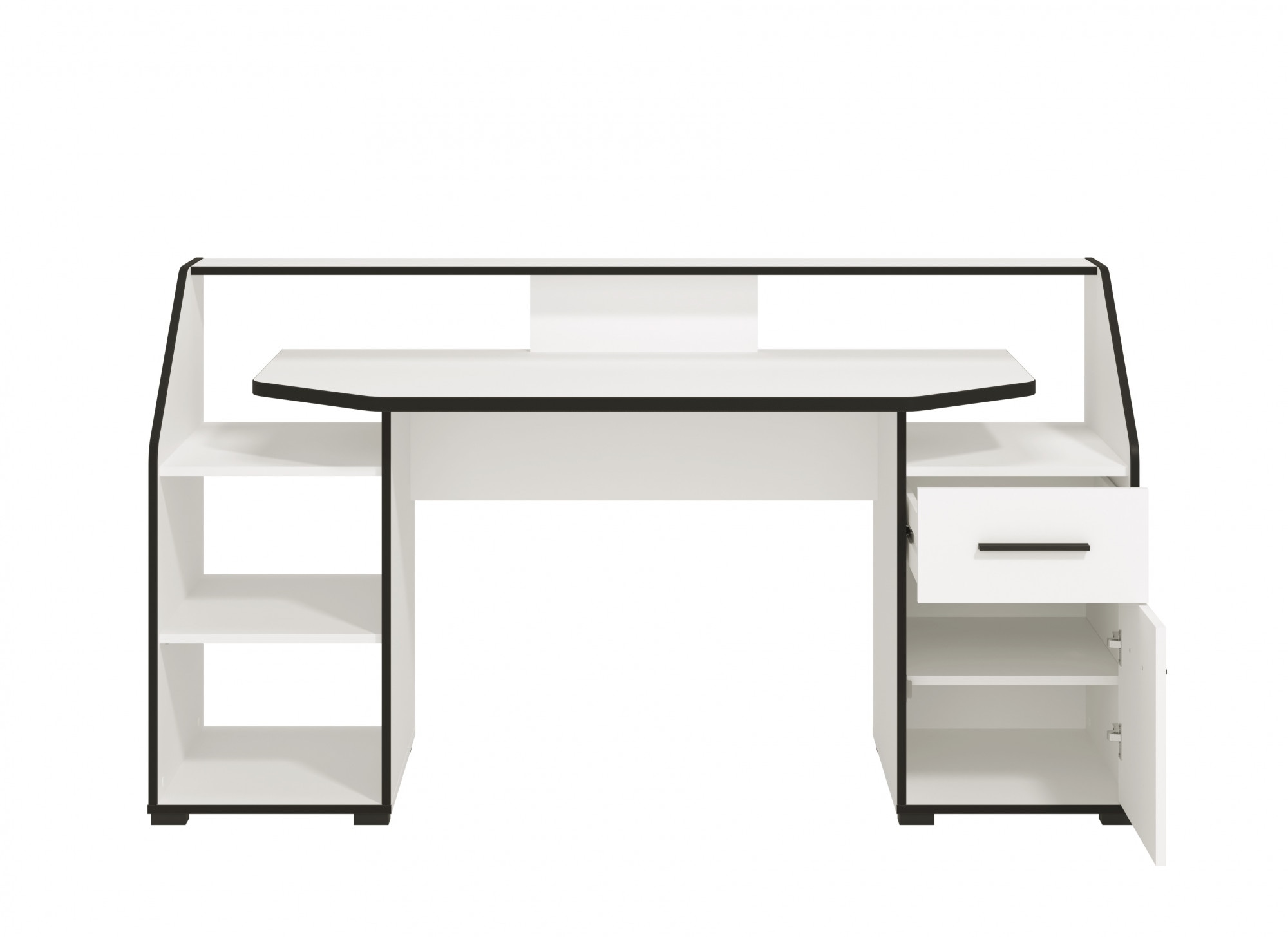 Places of Style Schreibtisch »Bletchley«, mit vielen Stauraummöglichkeiten