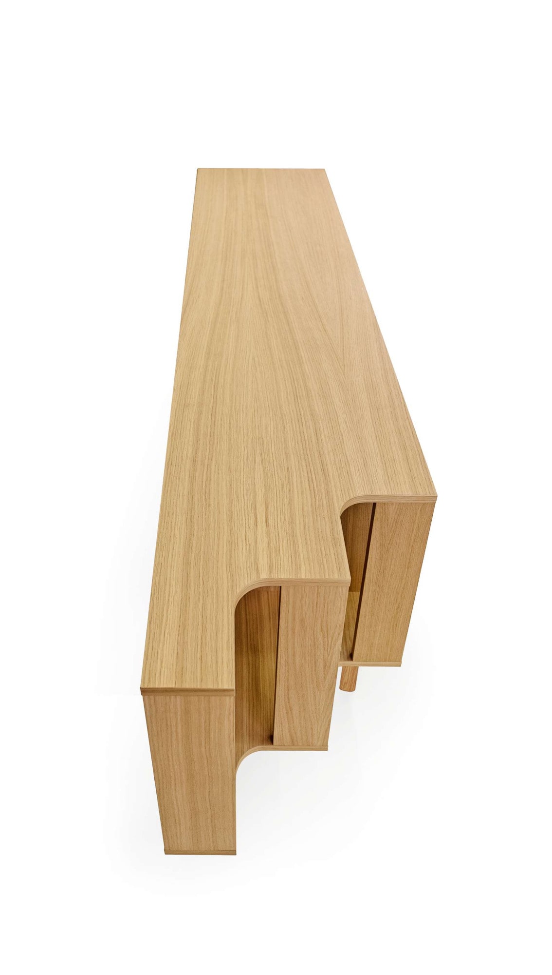 Woodman Sideboard »Shift«, mit Echtholzfurnier aus Eiche, Breite 189 cm, mit Push-to-Open, FSC®