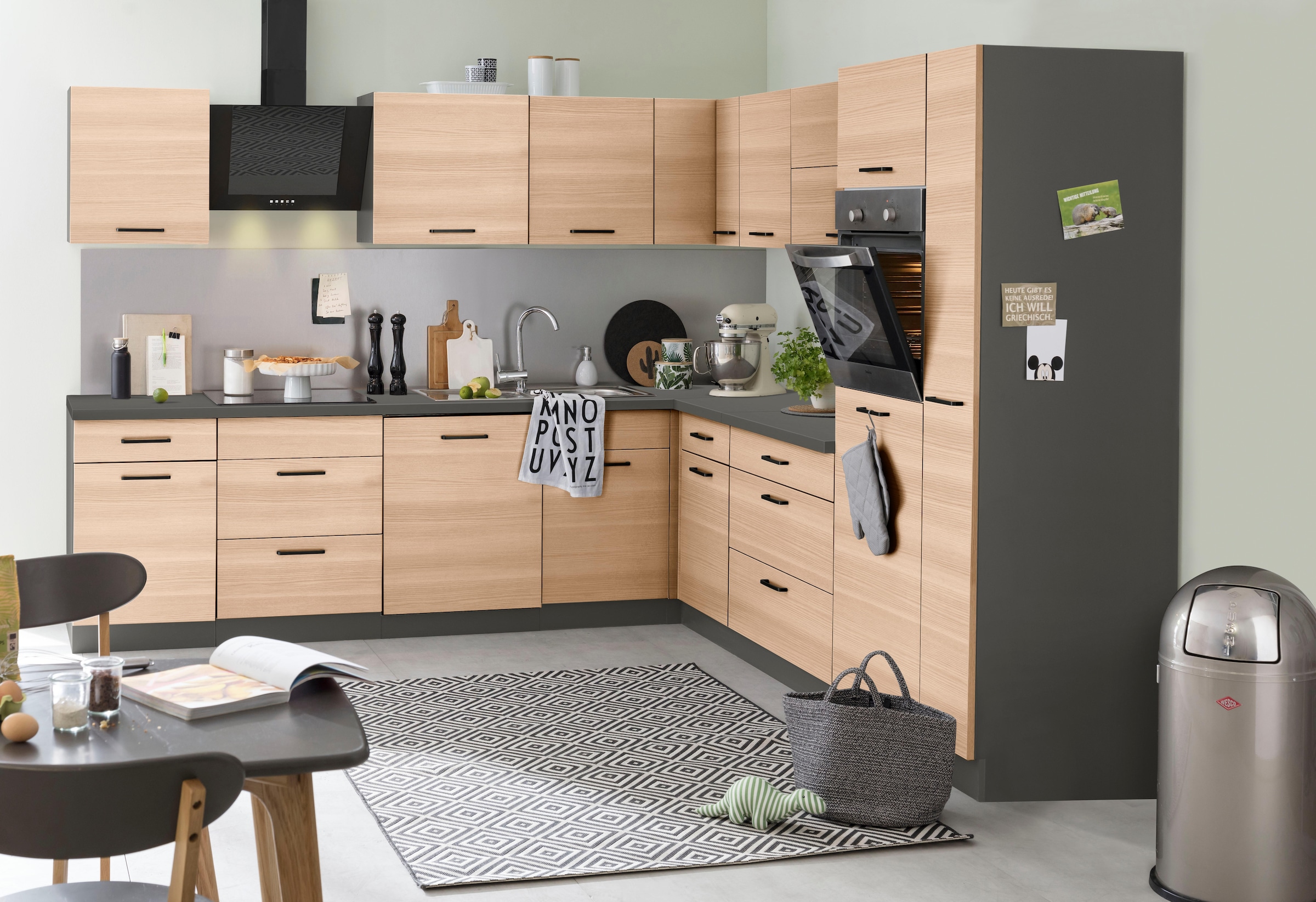 ❤ wiho Küchen Küchenzeile im kaufen Breite ohne »Esbo«, 310 cm E-Geräte, Jelmoli-Online Shop
