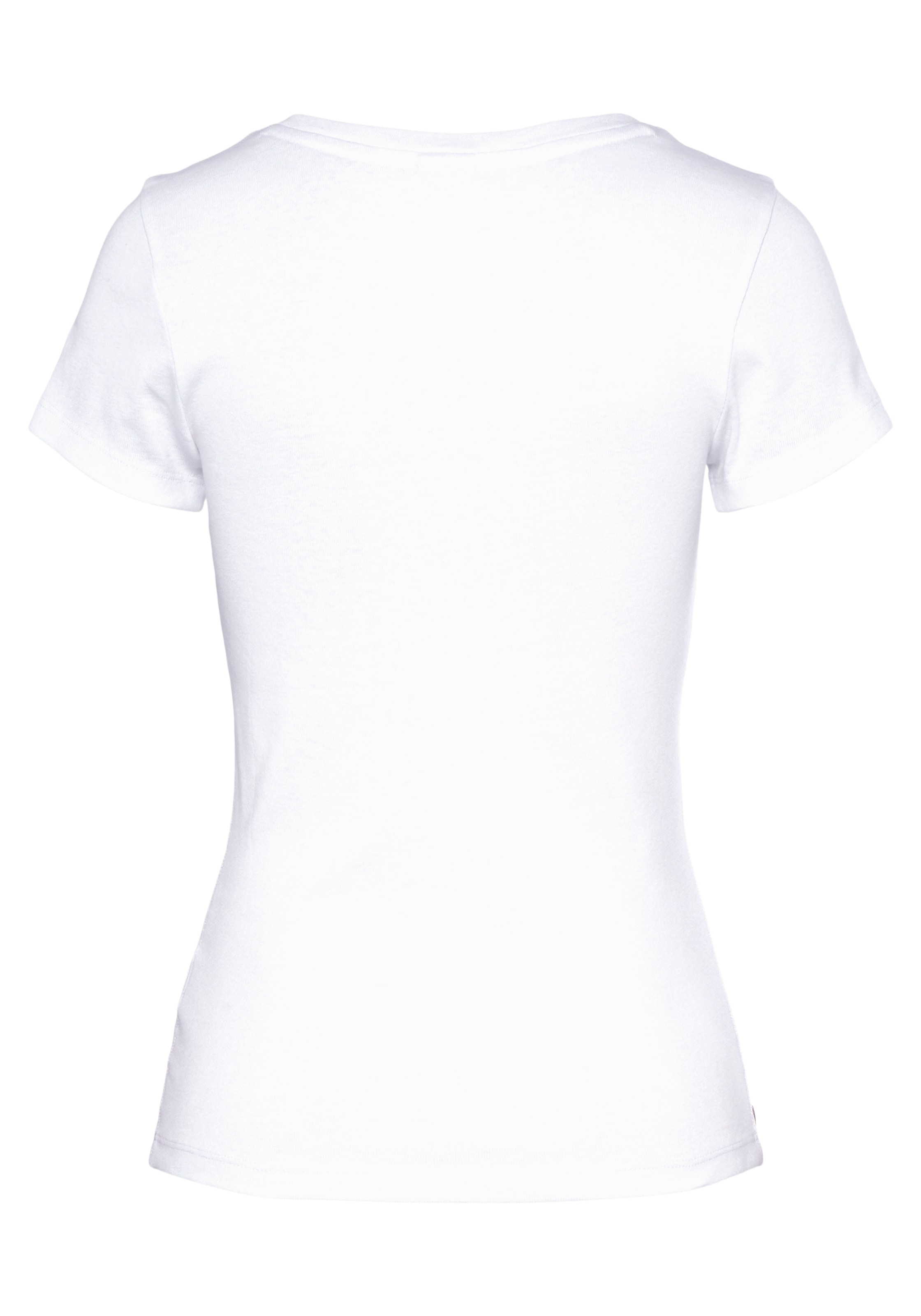 KangaROOS V-Shirt, (Spar-Set, 2er-Pack), immer 1x mit + 1x ohne Brusttasche - NEUE KOLLEKTION