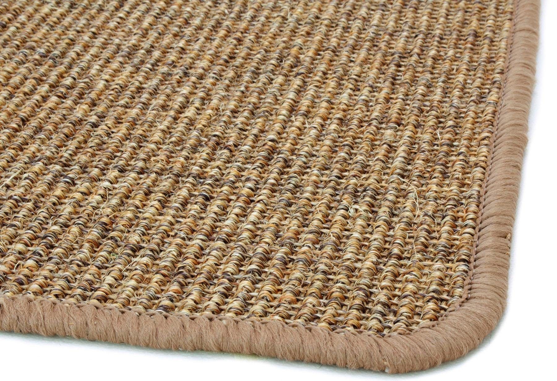 Primaflor-Ideen in Textil Läufer »SISALLUX«, rechteckig, 6 mm Höhe, Teppich-Läufer, gewebt, Obermaterial 100% Sisal, ideal in Diele & Flur