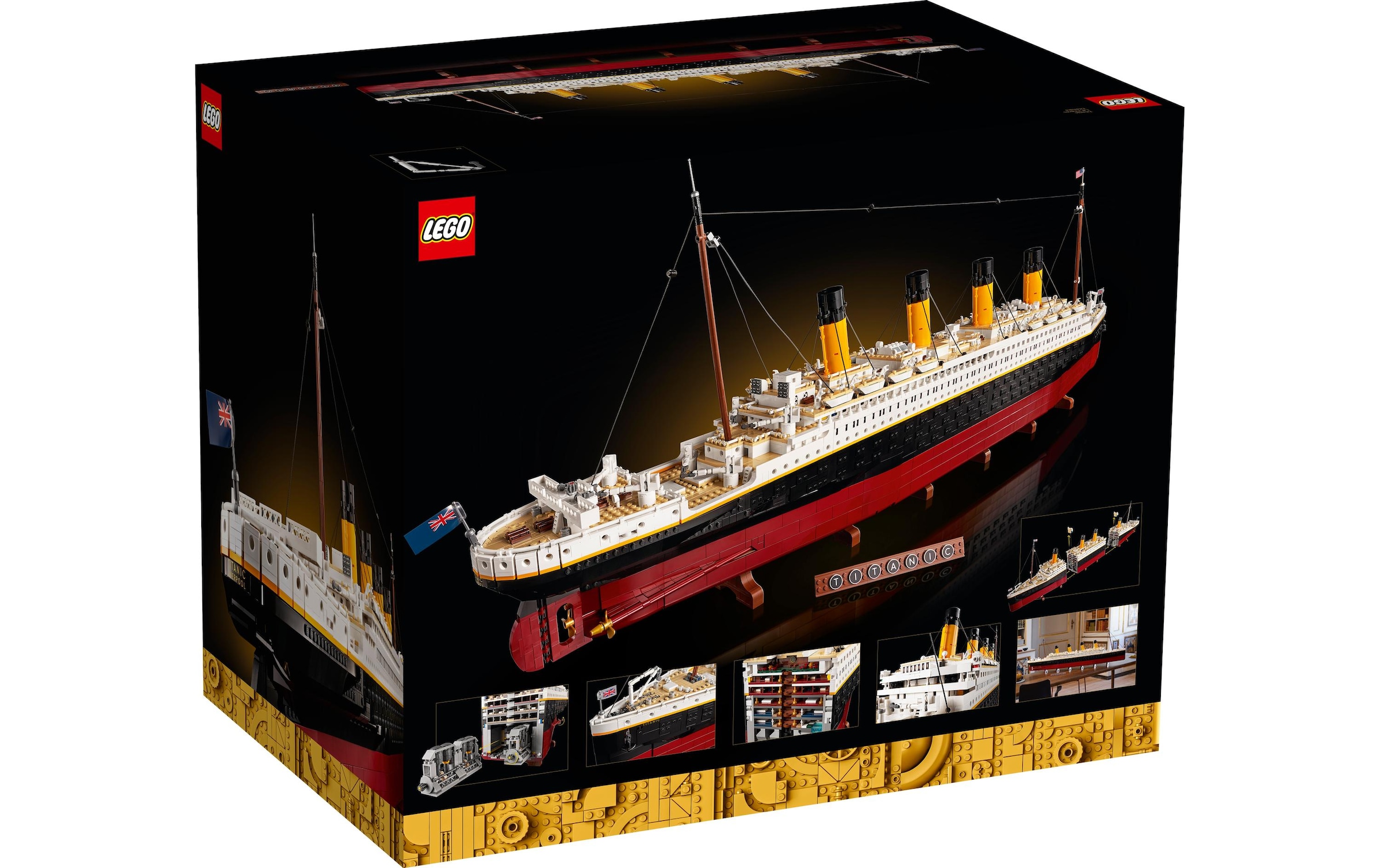 LEGO® Konstruktionsspielsteine »Creator Expert Titanic«, (9090 St.)