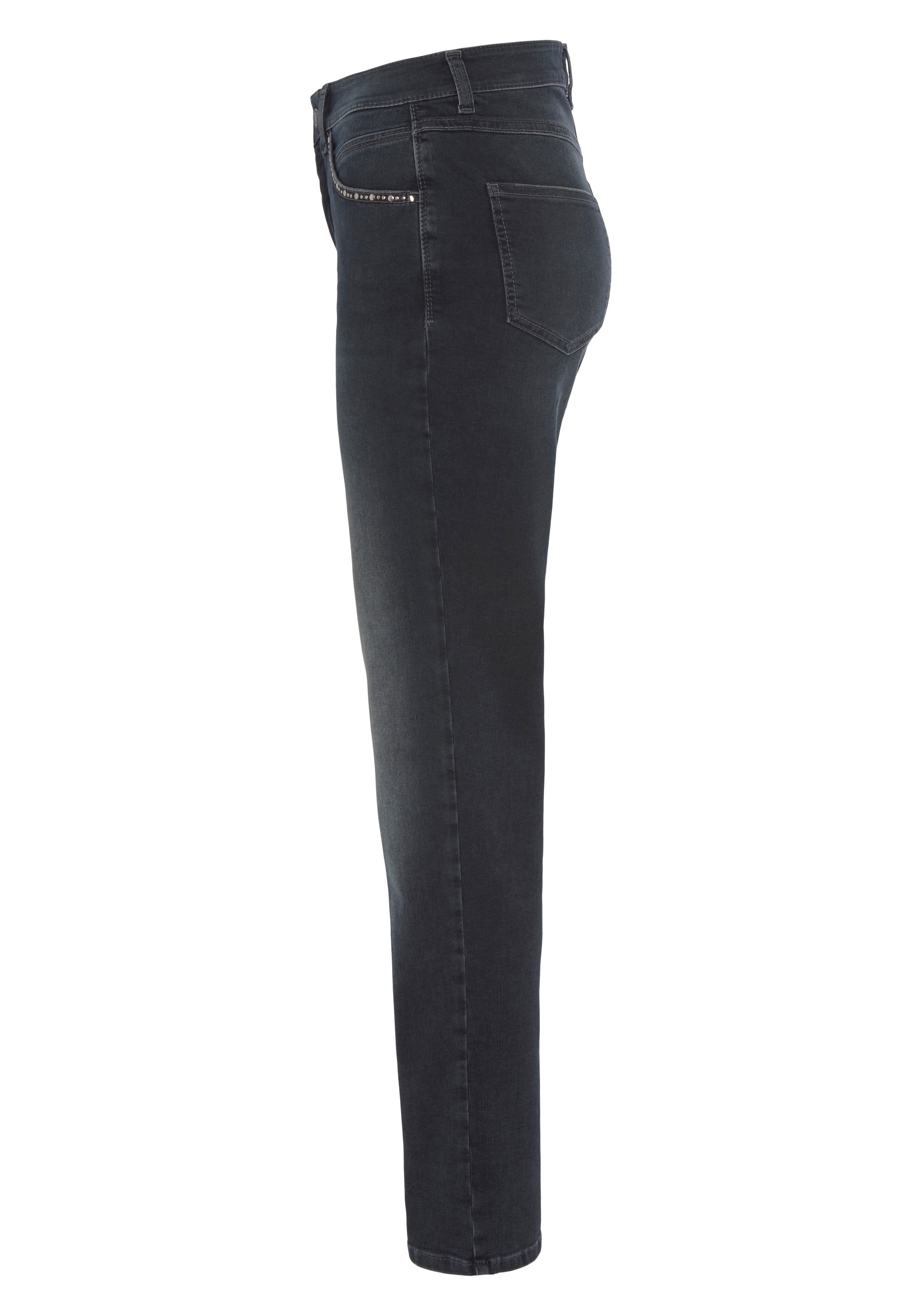 Stretch-Jeans Taschen an bei den online kaufen MAC Jelmoli-Versand »Melanie-Glam«, Schweiz Nietenbesatz