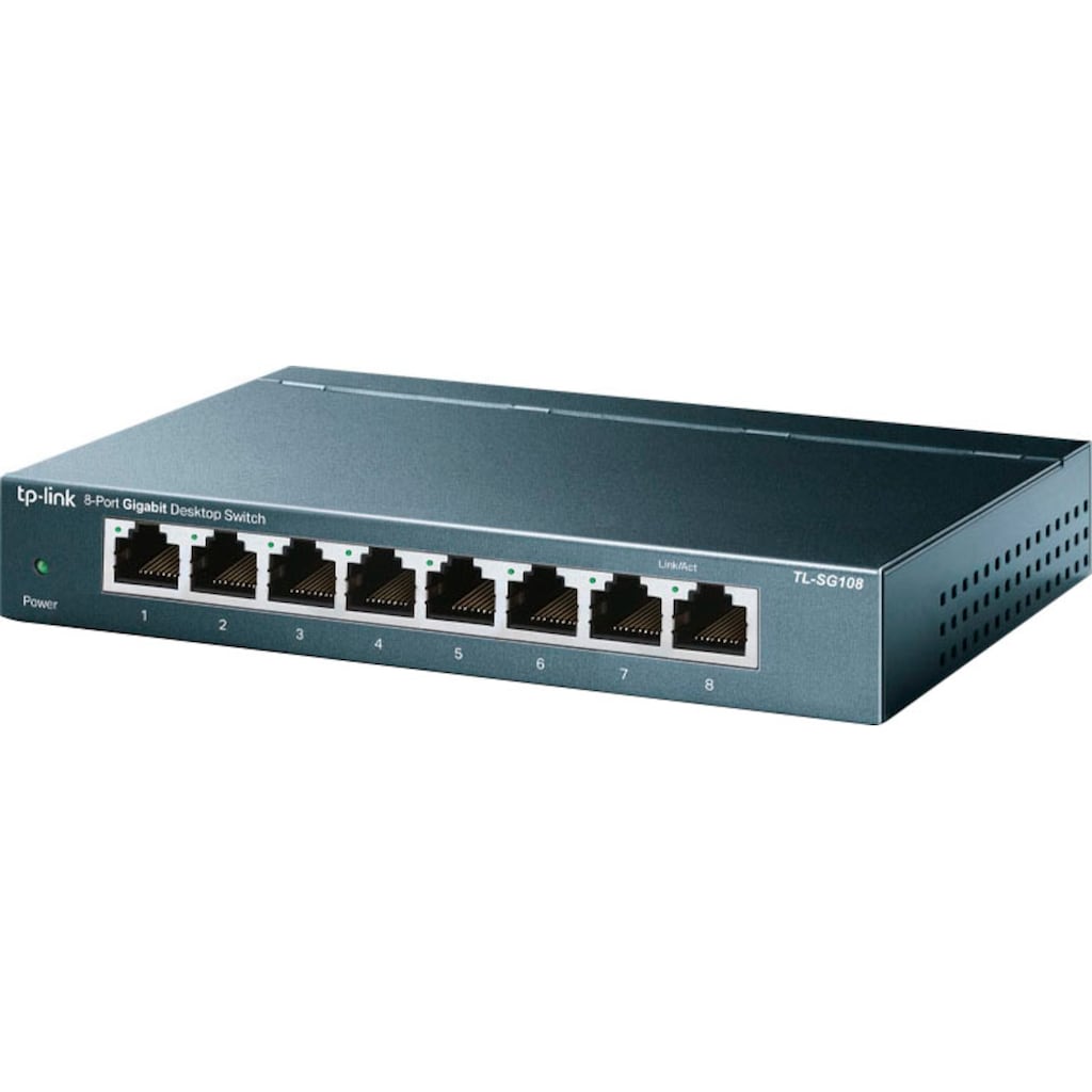 TP-Link Netzwerk-Switch »TL-SG108 8-Port Gigabit Desktop Switch«