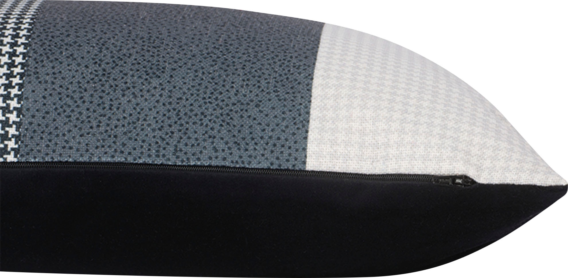 TOM TAILOR HOME Dekokissen »Stripy Glencheck«, mit modernem Glenchek Muster, Kissenhülle ohne Füllung, 1 Stück