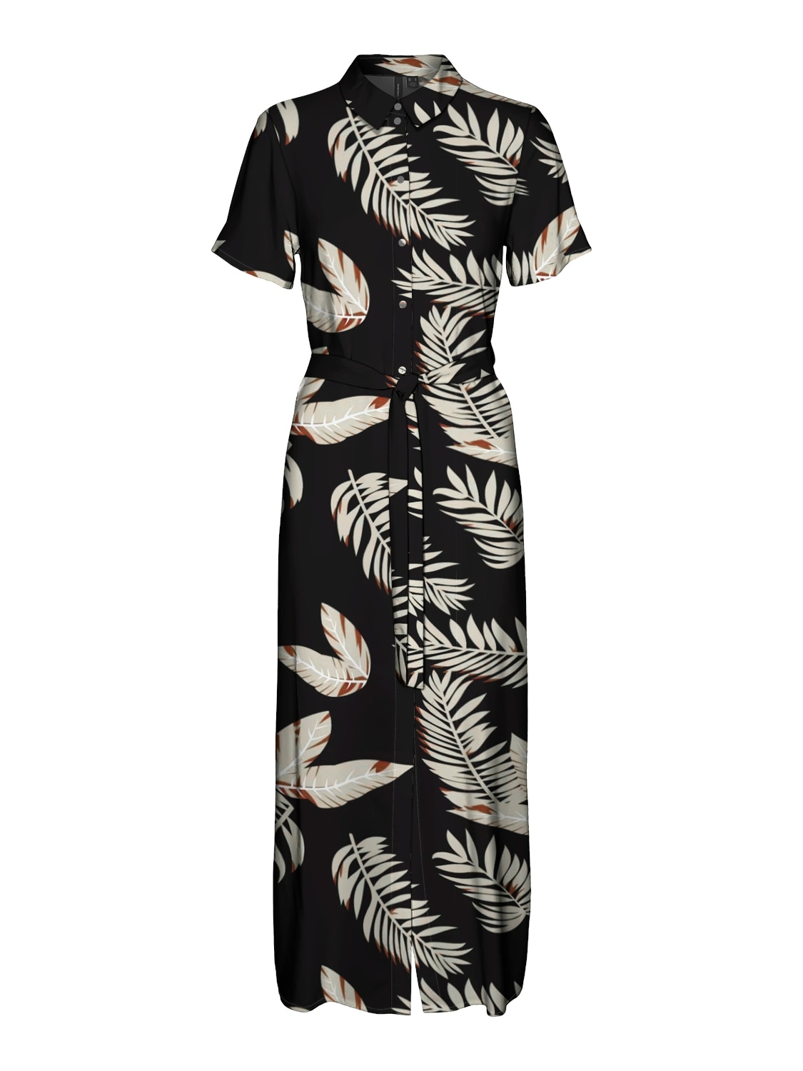 Vero Moda Hemdblusenkleid »VMEASY JOY S/S LONG SHIRT DRESS WVN GA«, Sommerkleid