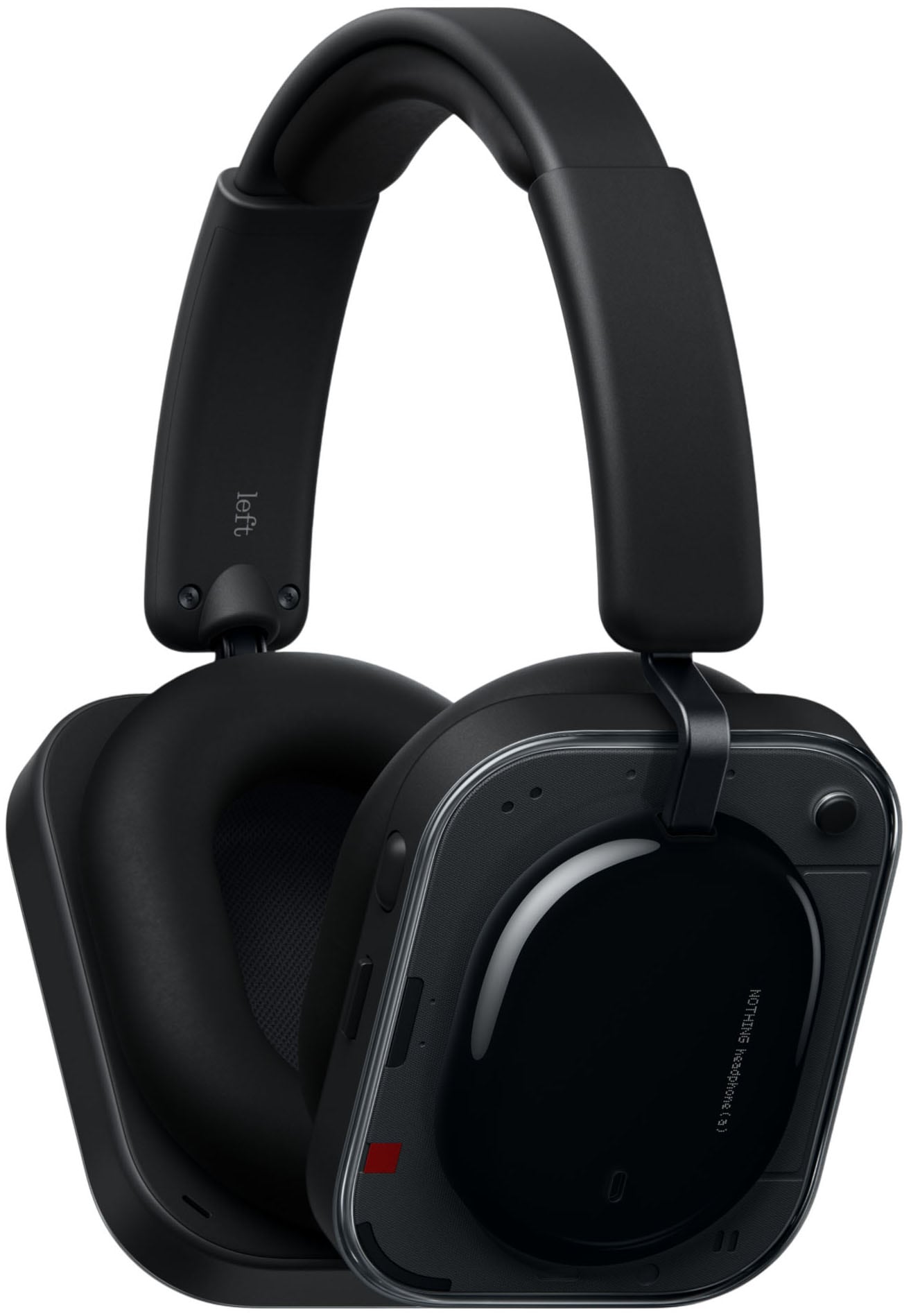 NOTHING Headset "Headphone (a)" Bluetooth Active Noise Cancelling (ANC) Freisprechfunktion Hi-Res Transparenzmodus