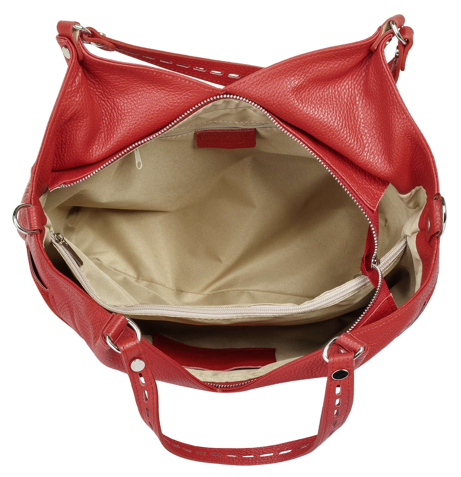 Samantha Look Shopper, echt Leder, Made in Italy