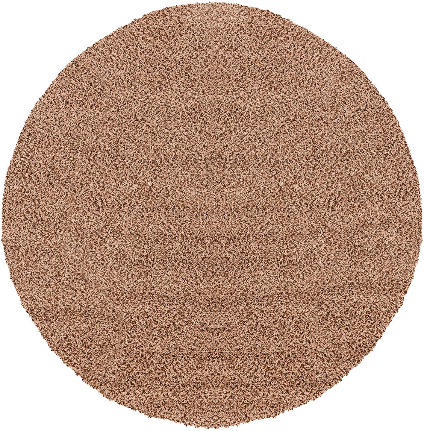 Livabliss Hochflor-Teppich »BORACAY«, rund, 37 mm Höhe, Flauschig, Langflor, Weich, Wohnzimmer Flurteppich, Grau