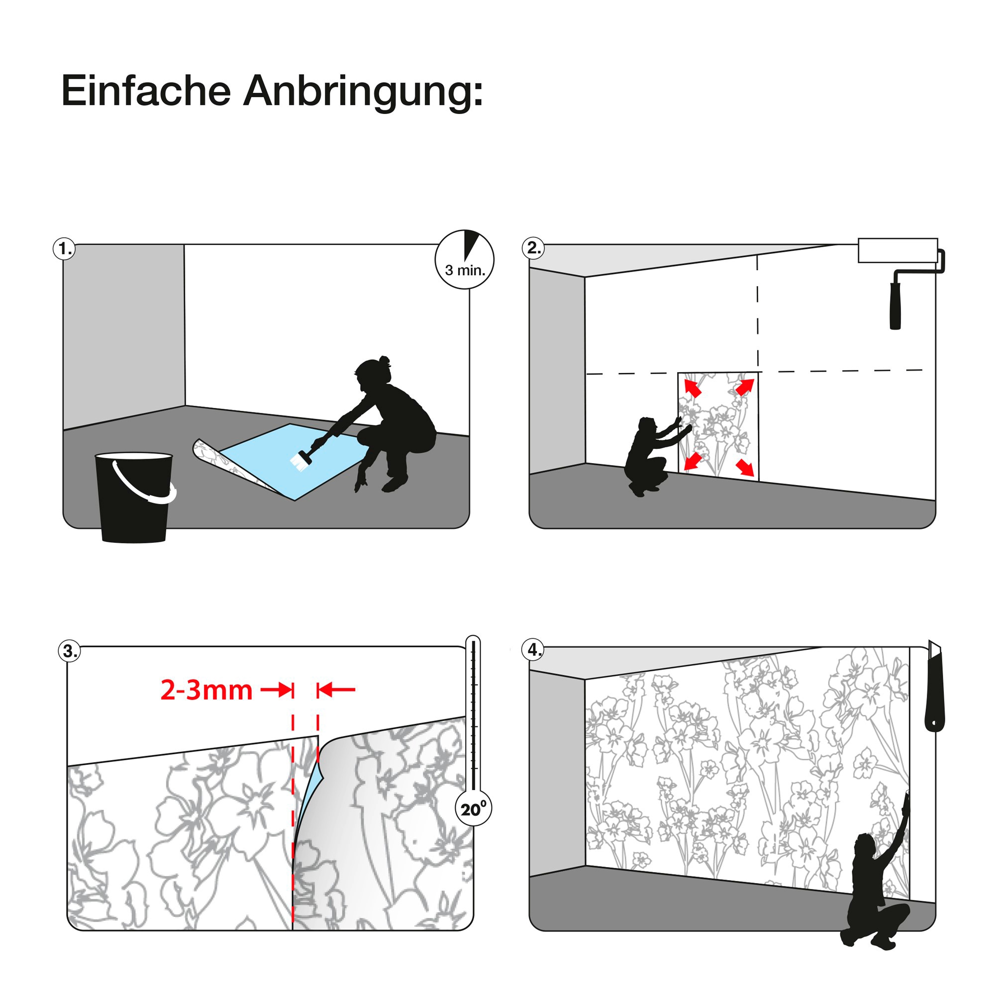 Komar Fototapete »Jungle Book Swimming with Baloo - Grösse 368 x 254 cm«, bedruckt, Kinderzimmer