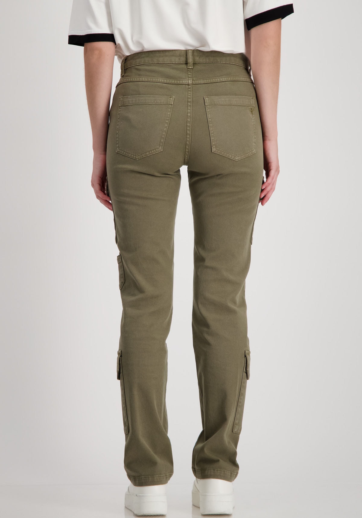 Monari Cargohose, mit Fake Taschen