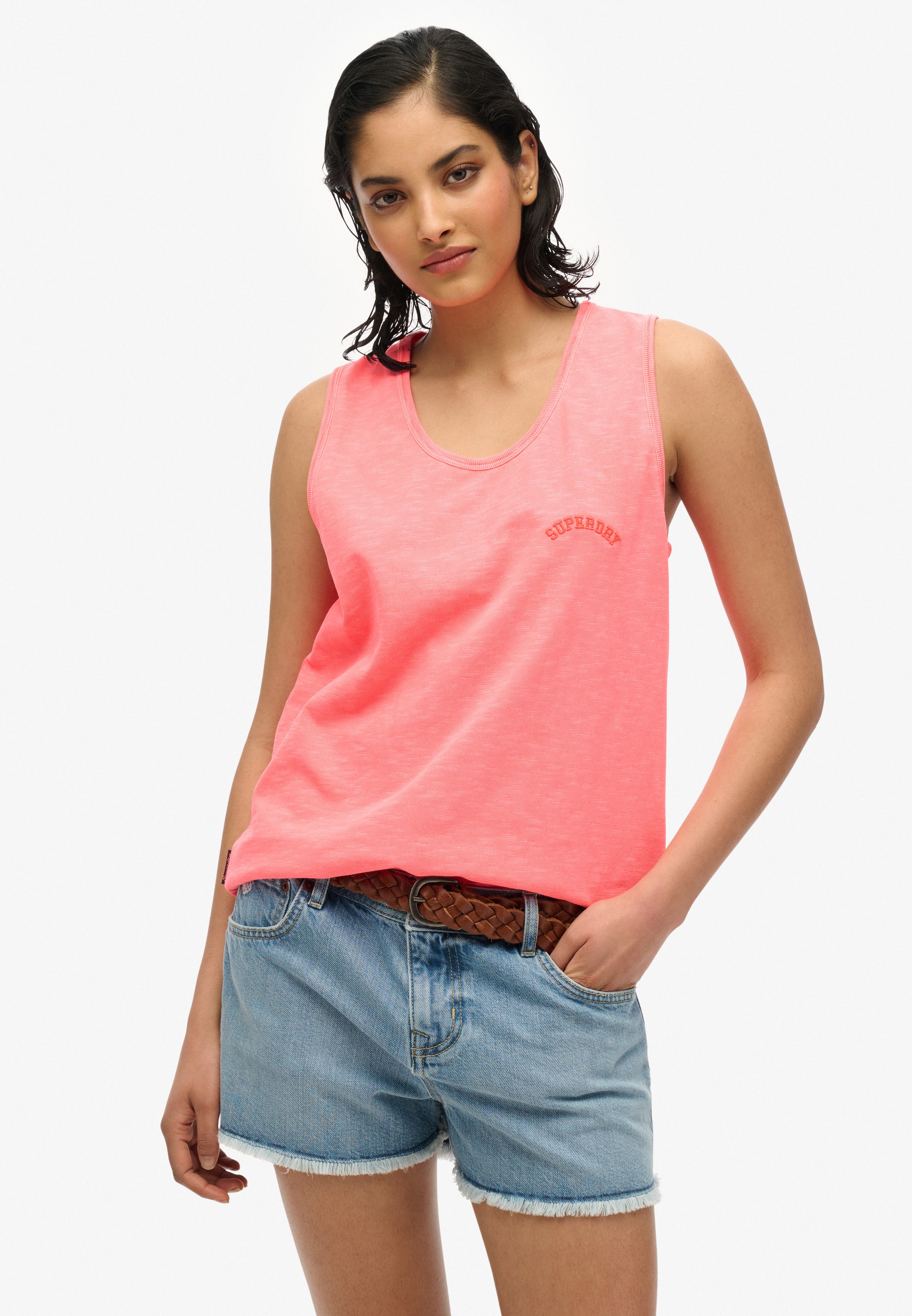 Superdry Tanktop »ESSENTIAL LOGO GD VEST«