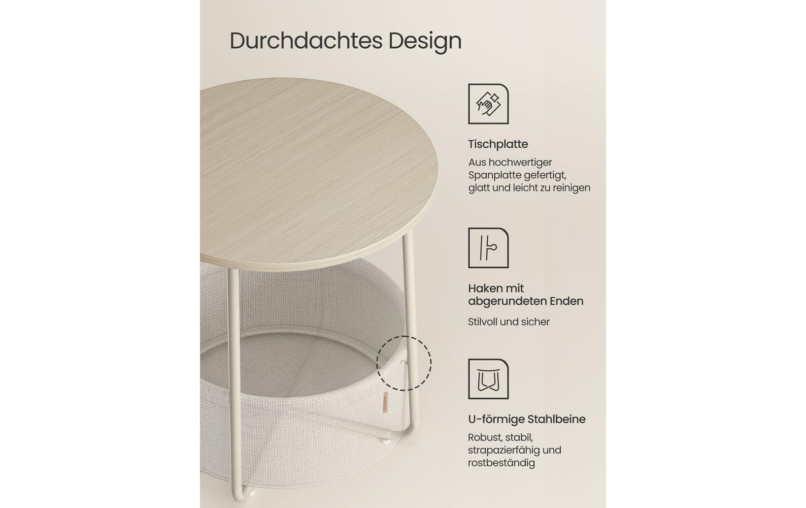 VASAGLE Couchtisch »45 x 51 cm«