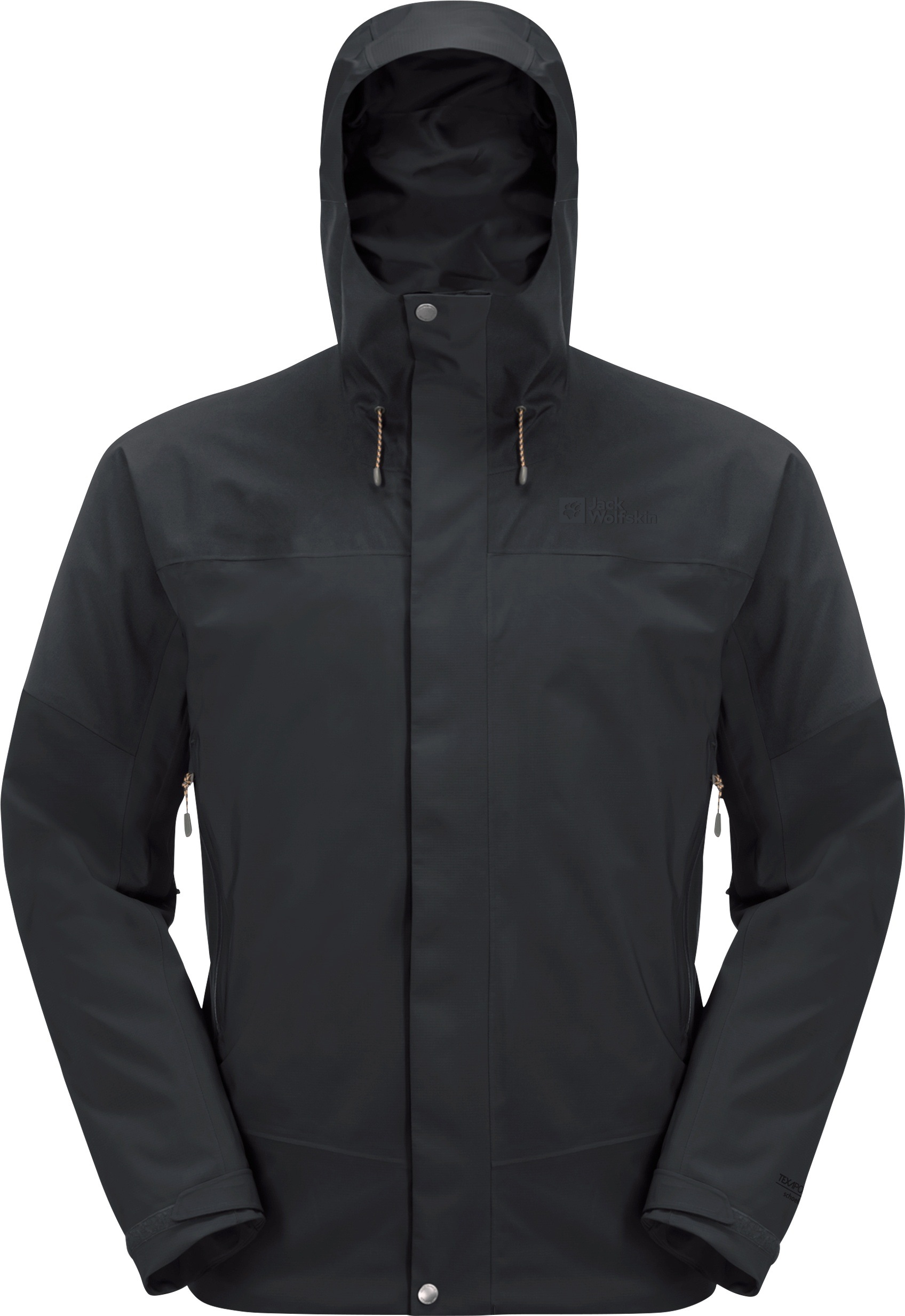 Jack Wolfskin Trekkingjacke »KAMMWEG 2L JKT M«, mit Kapuze