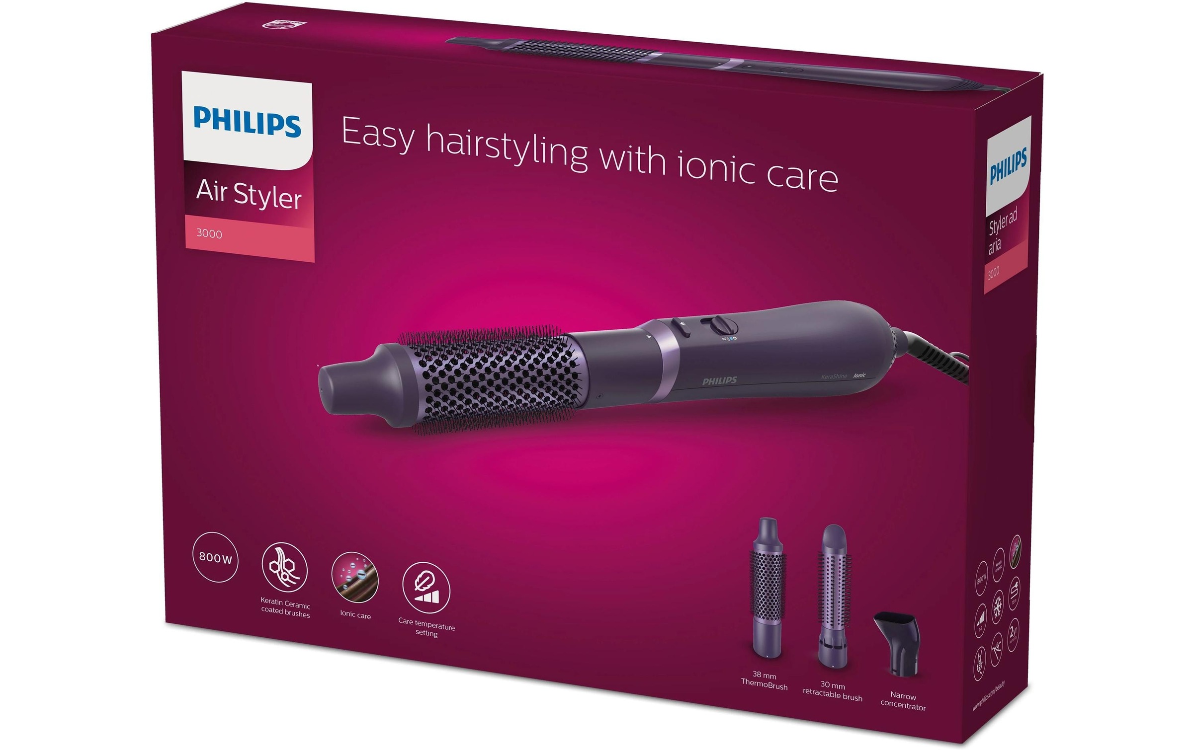 Philips Warmluftbürste »Airstyler Series 3000 BHA305/00«