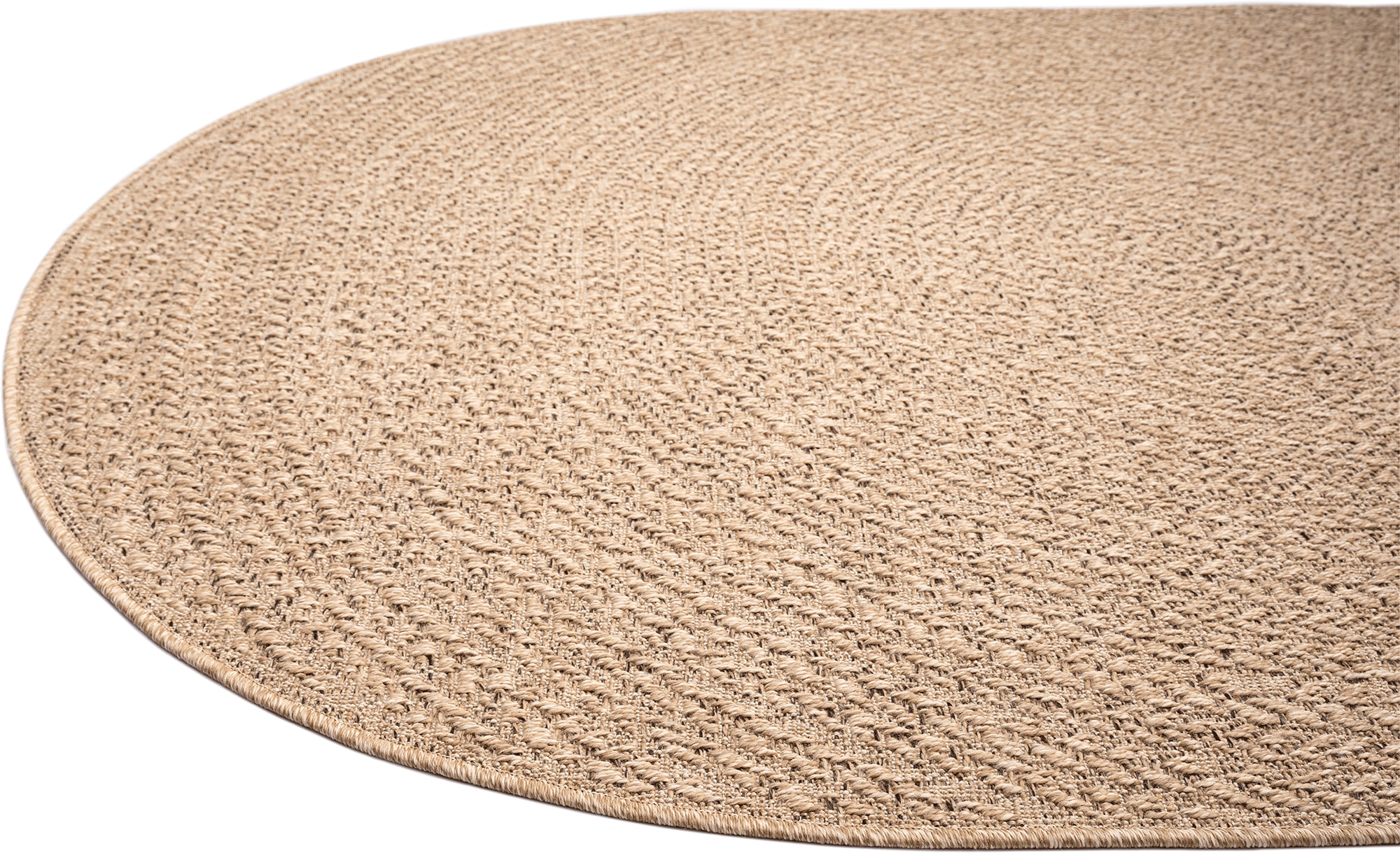 merinos Teppich »Kenzy 2«, 10 mm Höhe, robuster In- und Outdoor Teppich im natürlichen Jute-Look, wetterfest