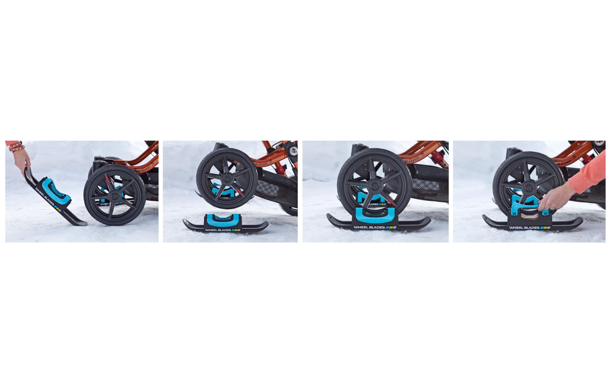 Skischuh »Wheelblades XL Ski«