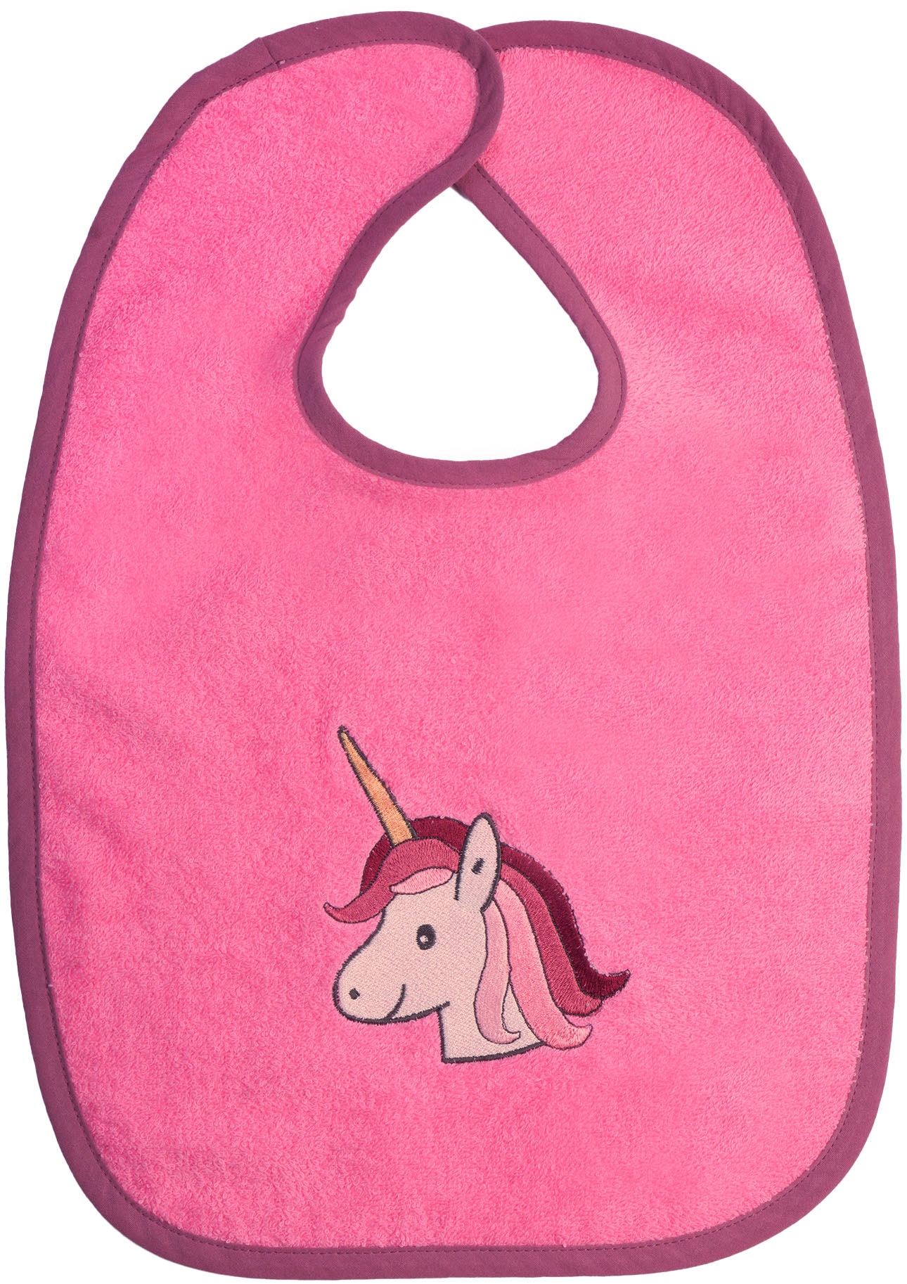 Wörner Lätzchen »Einhorn Klettlatz« 1 Stk. tlg. mit Klettverschluss, maschinenwaschbar, trocknergeeignet