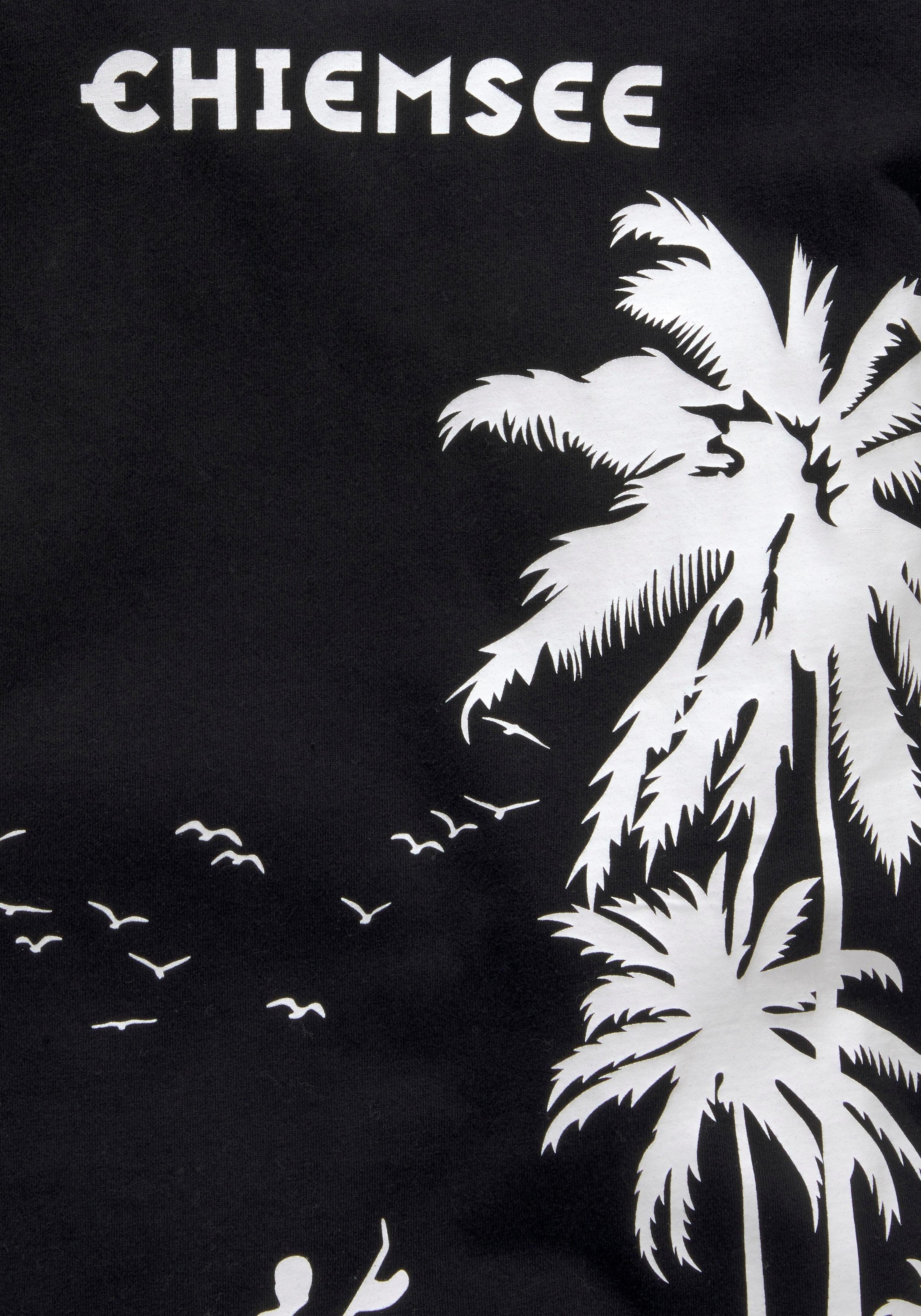 T-Shirt Jelmoli-Versand bestellen Palmendruck« online Chiemsee »mit ✵ |