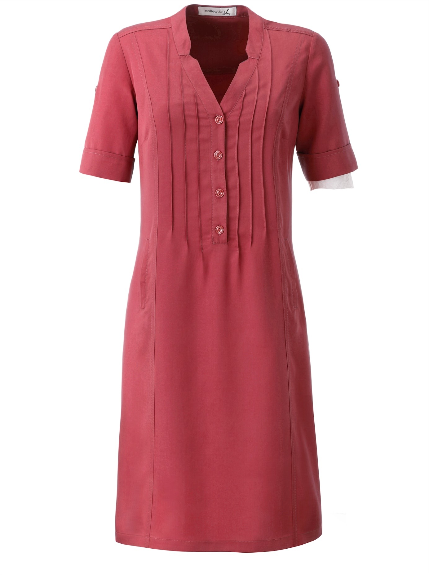 Casual Looks Sommerkleid "Kleid" Eingrifftaschen