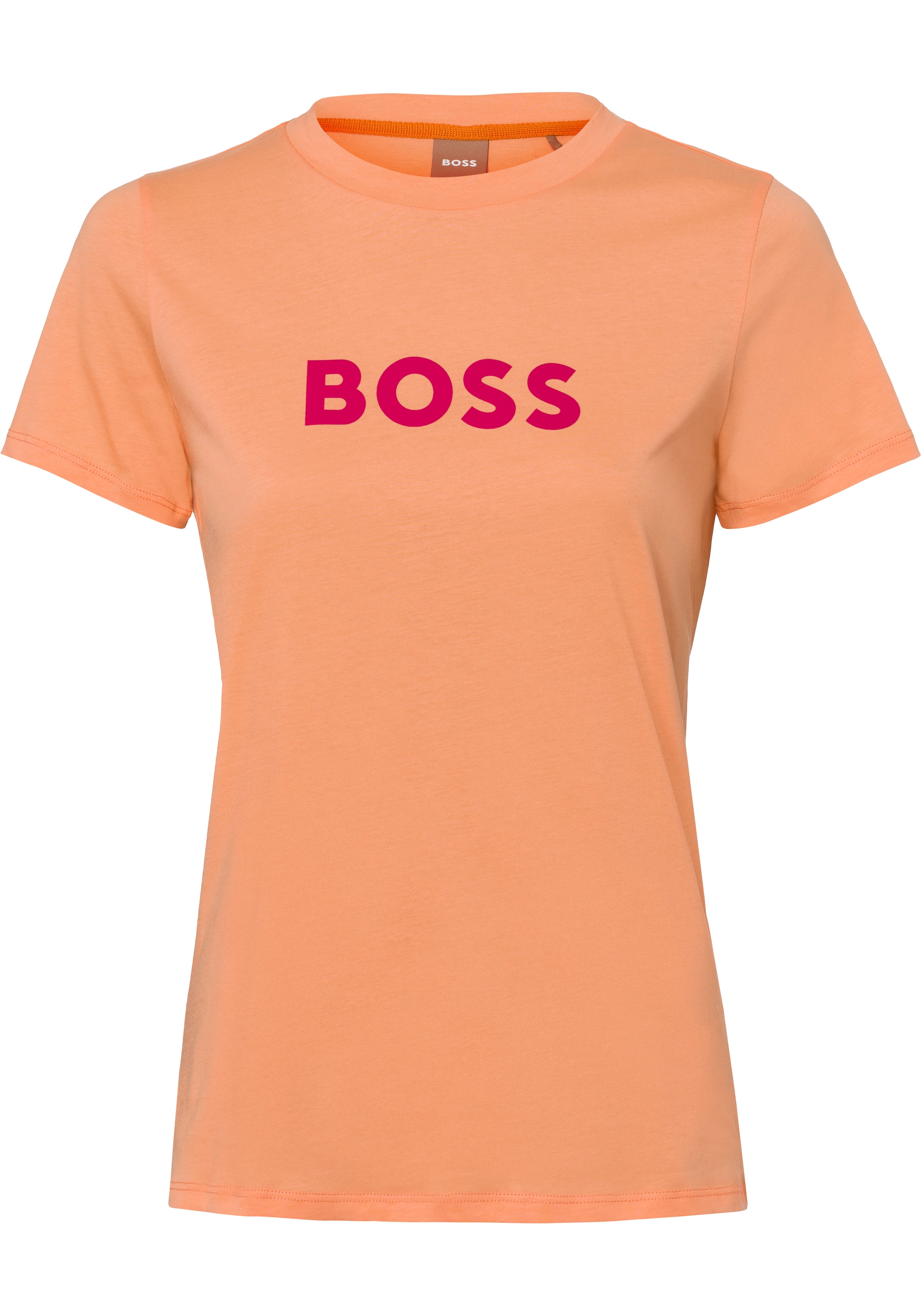 BOSS ORANGE T-Shirt »C_Elogo_5«, tlg.), BOSS auf der Schweiz Brust shoppen Jelmoli-Versand Logoschriftzug mit online (1 bei