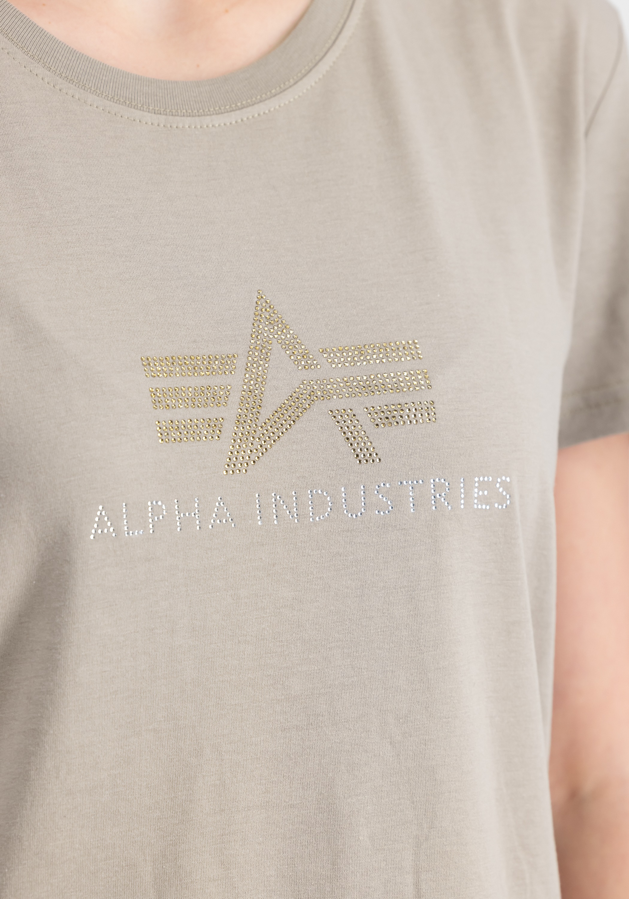 Alpha Industries T-Shirt »Alpha Industries Women - T-Shirts Crystal T-Shirt W«