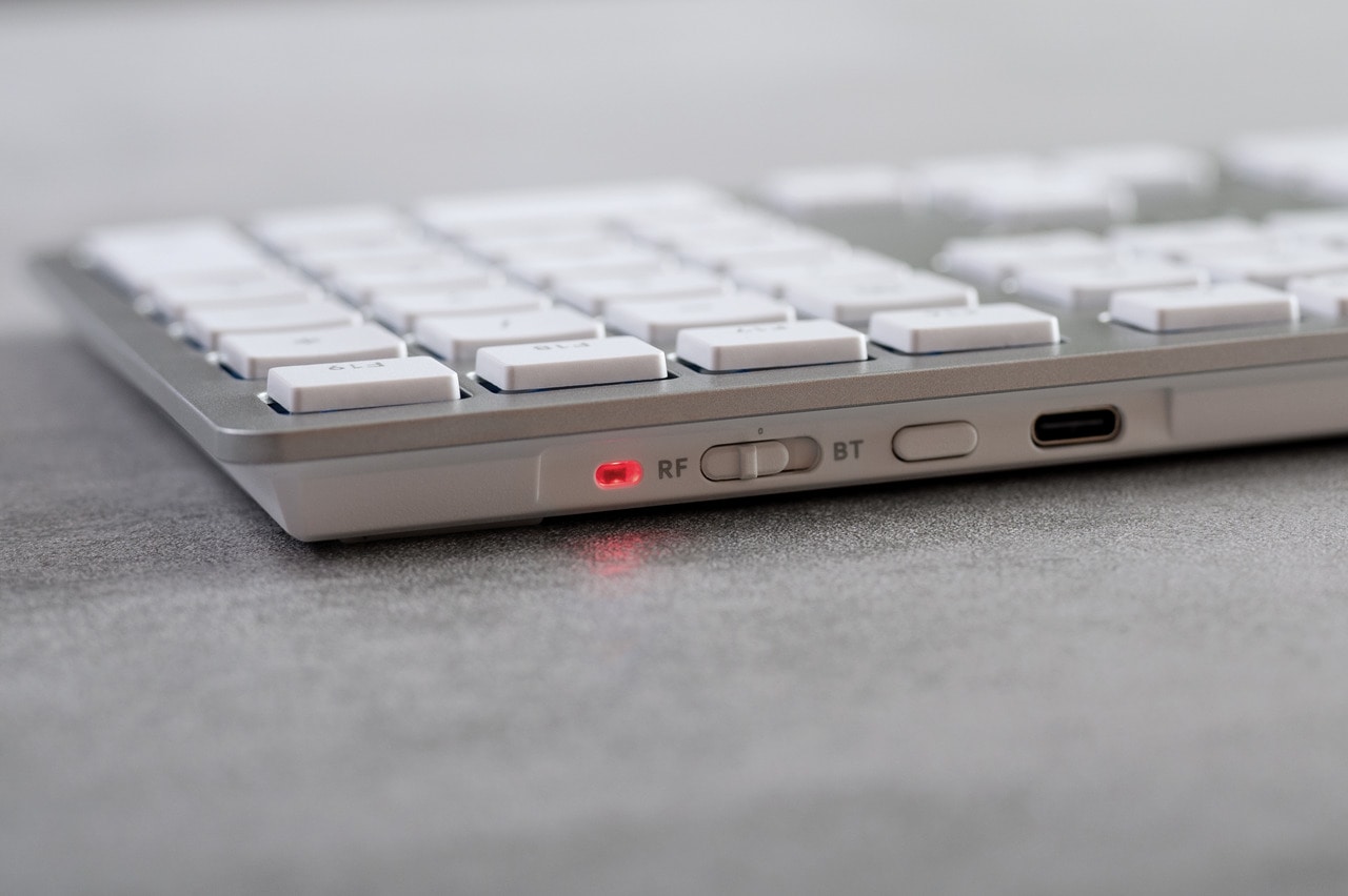 Cherry Wireless-Tastatur »KW 9100 SLIM FOR MAC«, kabellos, wiederaufladbar