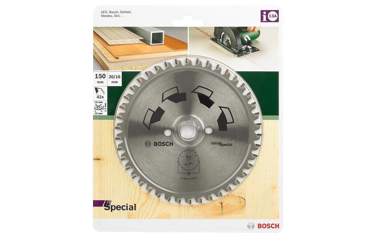 BOSCH Kreissägeblatt »Special 150 mm«