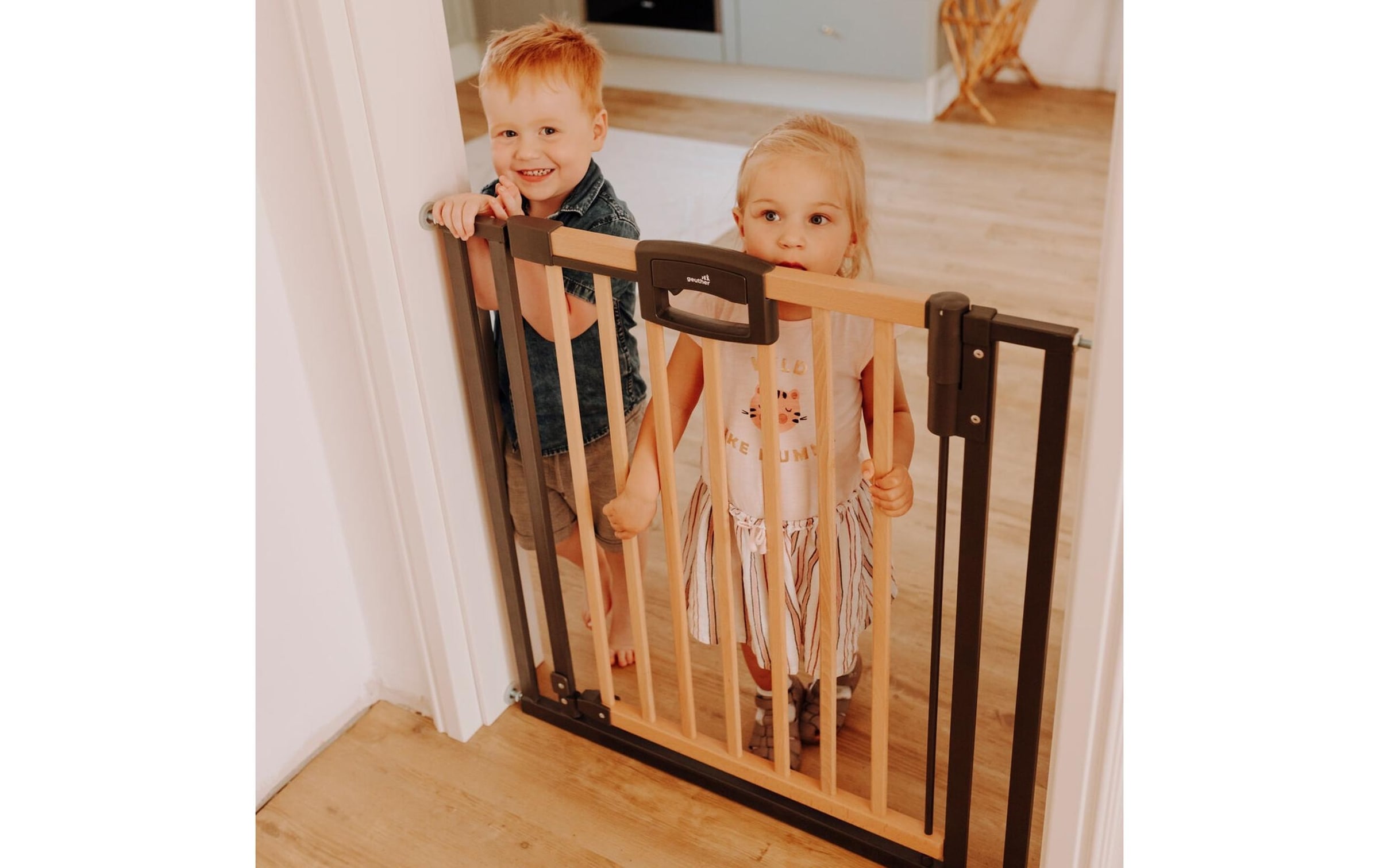 Geuther Türschutzgitter »zum Klemmen Easylock 80.5 cm - 88.5 cm«