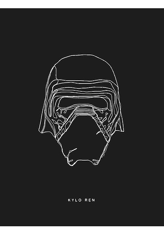 Poster »Star Wars Lines Dark Side Kylo«, Star Wars, (1 St.)